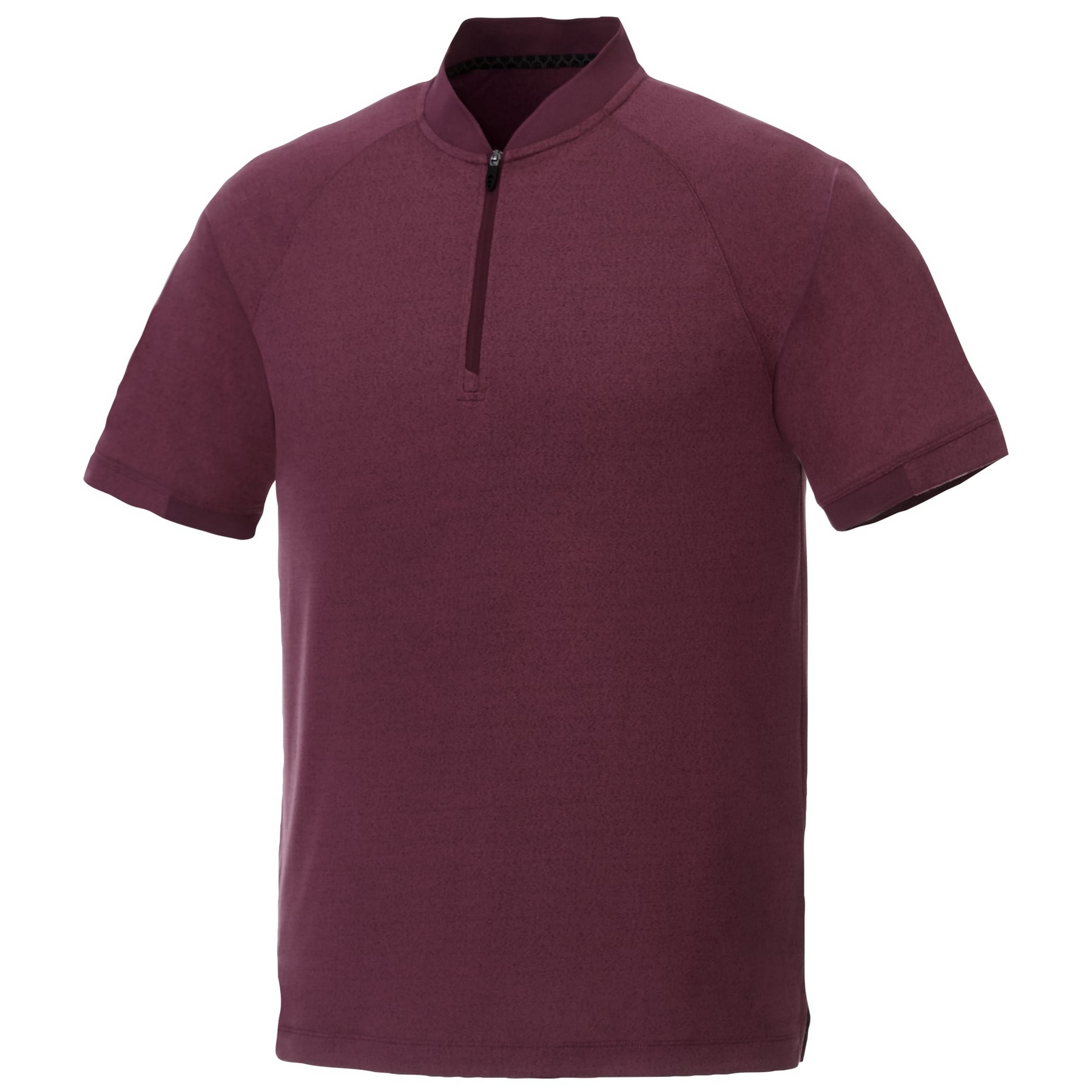 Picture of Men's KINPORT Short Sleeve Zip Up Stand Collar Performance Polo