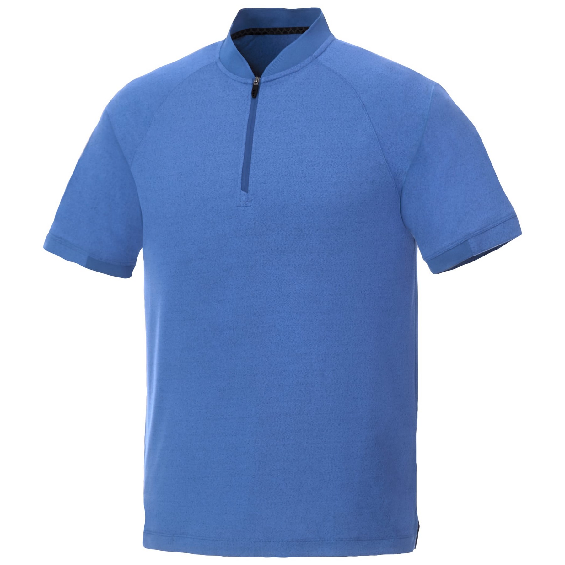 Picture of Men's KINPORT Short Sleeve Zip Up Stand Collar Performance Polo