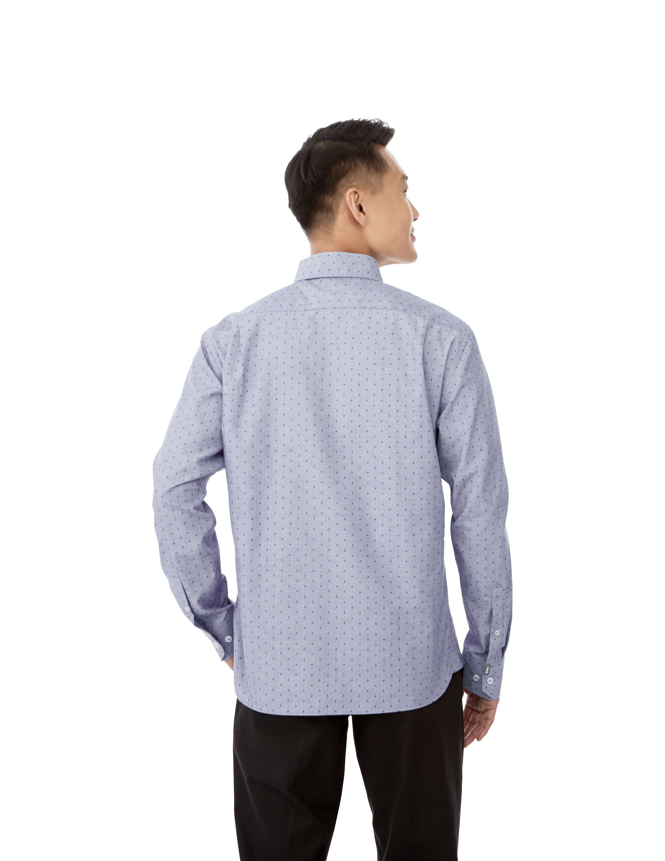 Picture of Men's HUNTINGTON Long Sleeve Dotted Button Up Shirt