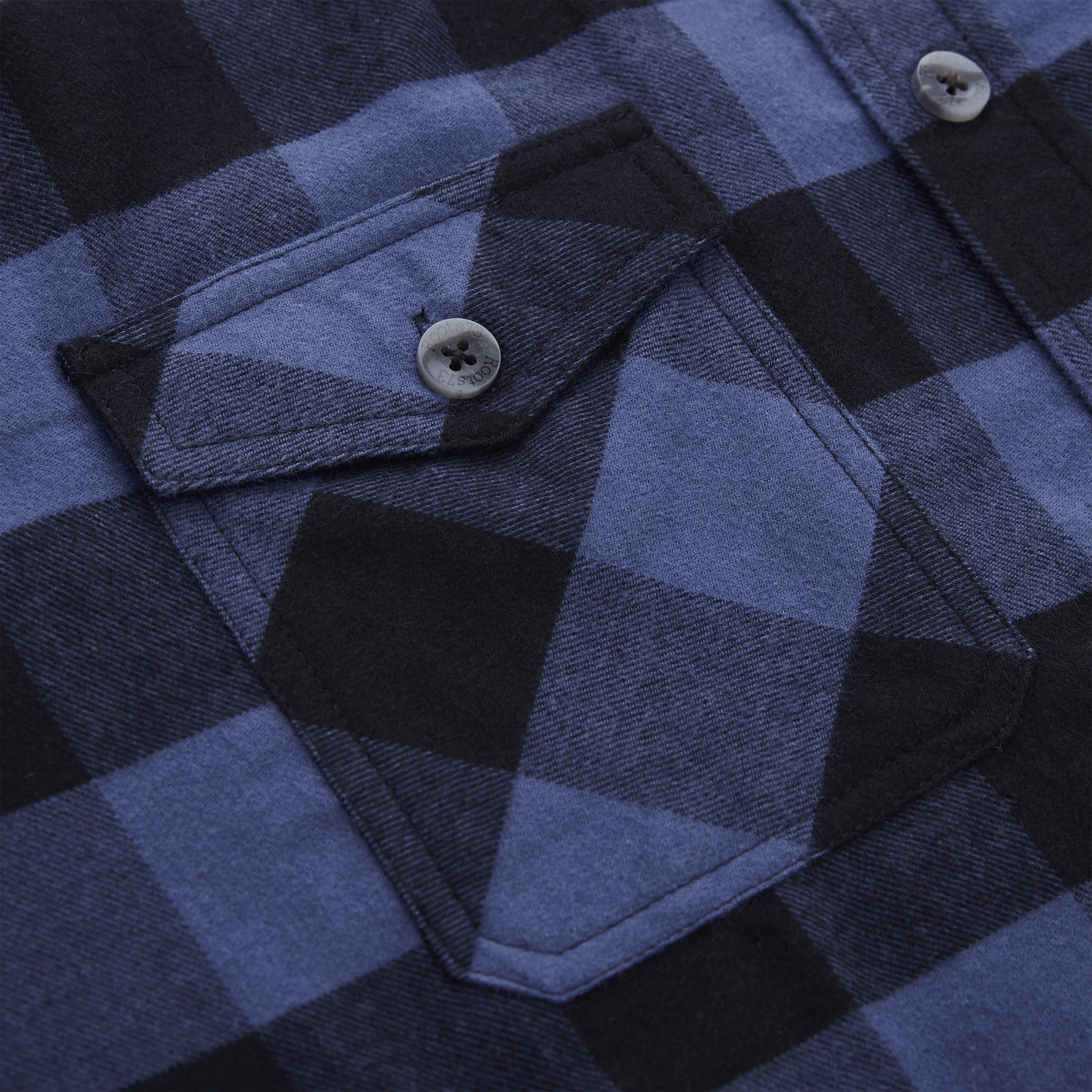 Picture of Men's SPRUCELAKE Roots73 Long Sleeve Button Up Flannel Shirt