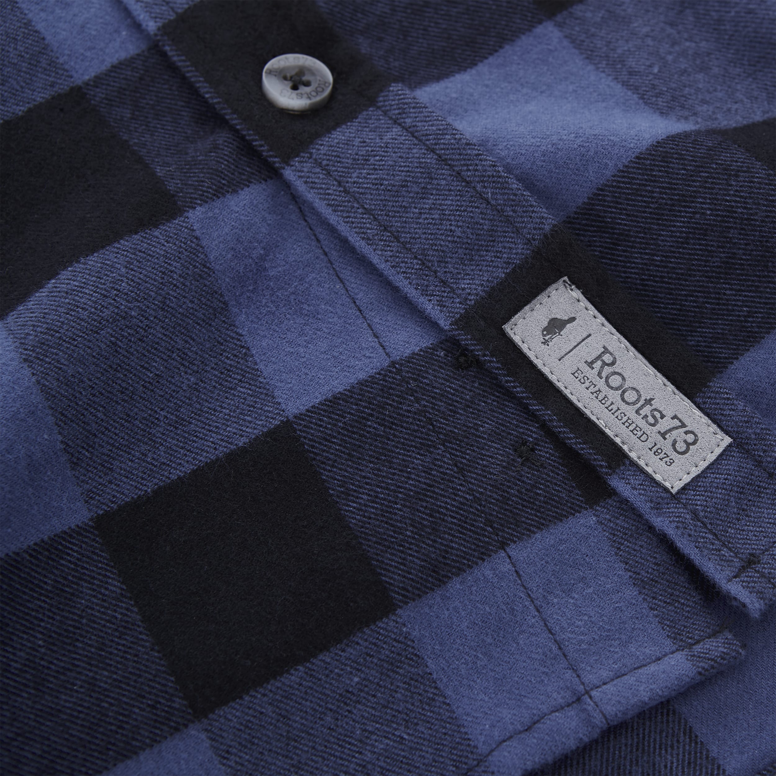 Picture of Men's SPRUCELAKE Roots73 Long Sleeve Button Up Flannel Shirt