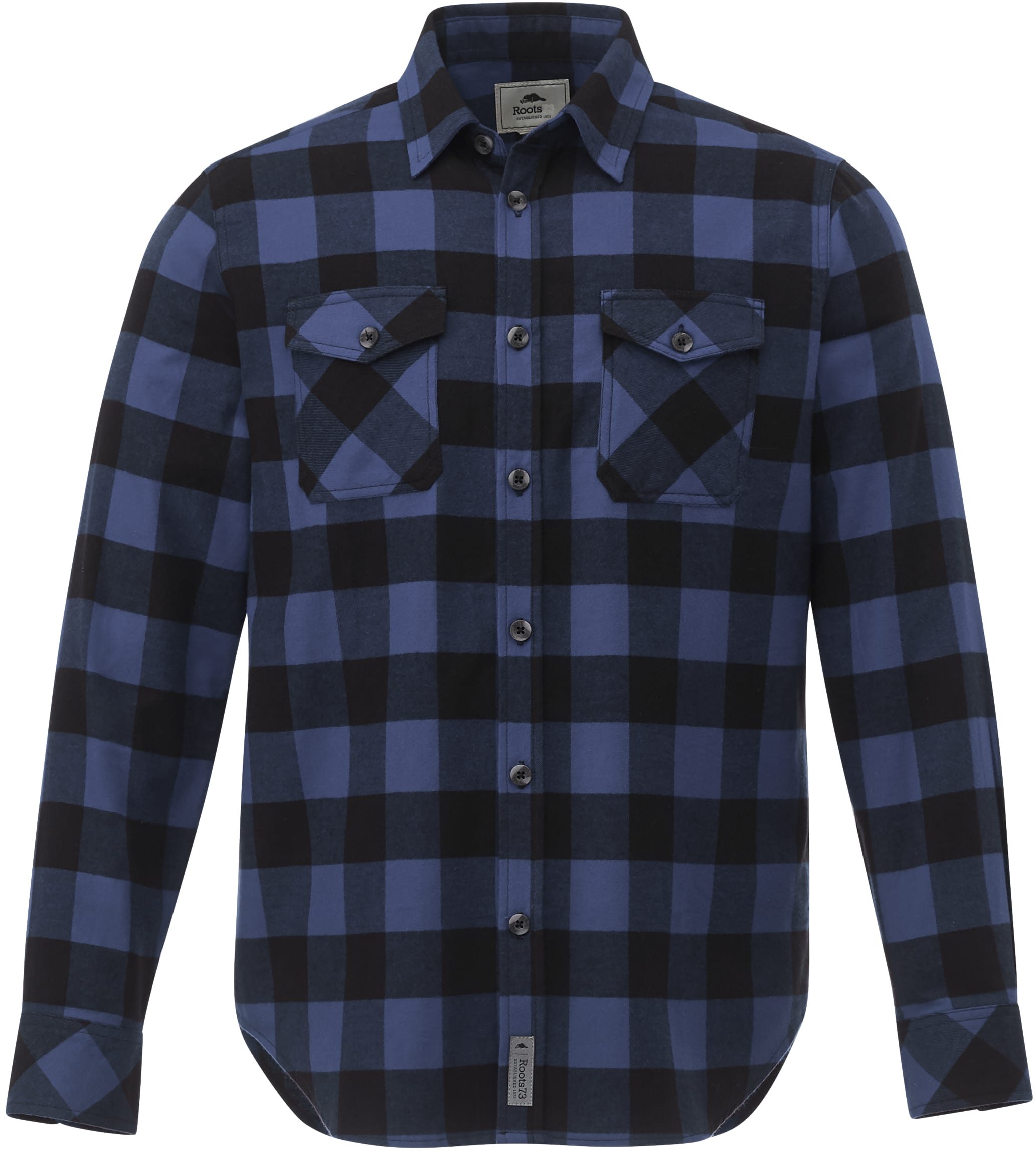 Picture of Men's SPRUCELAKE Roots73 Long Sleeve Button Up Flannel Shirt