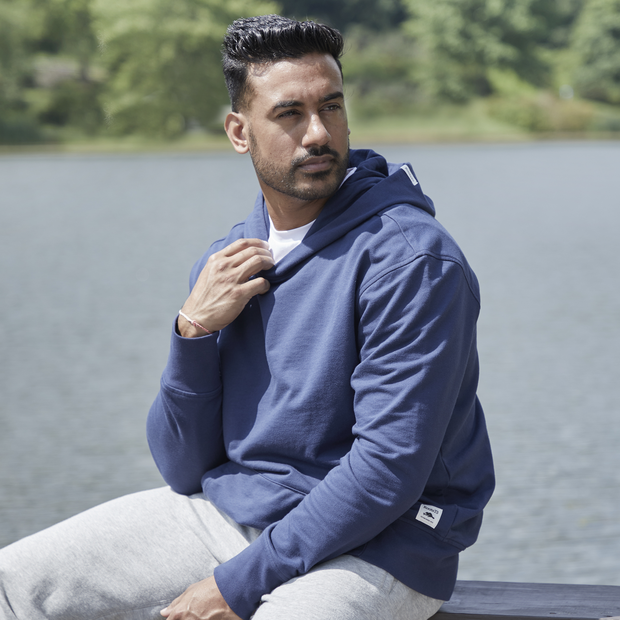 Picture of Roots73 CANMORE Eco Hoody - Unisex
