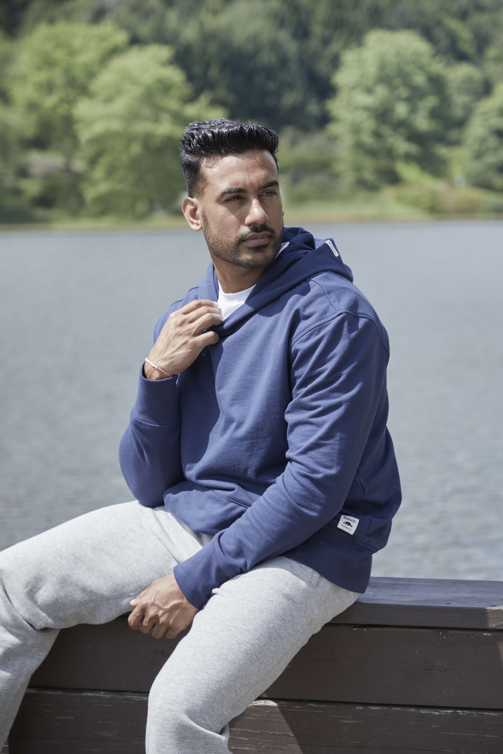 Picture of Roots73 CANMORE Eco Hoody - Unisex