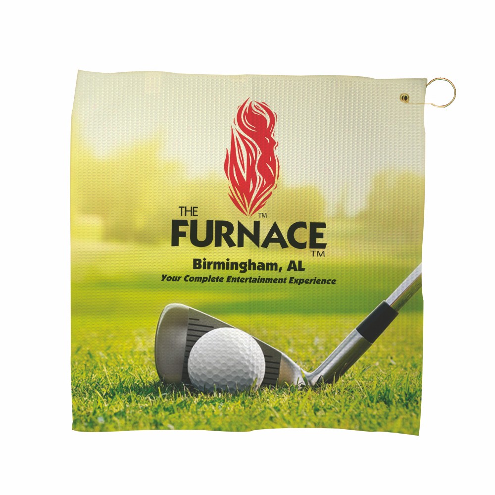 Picture of Microfiber Full Bleed Waffle Golf Towel (16" x 16")