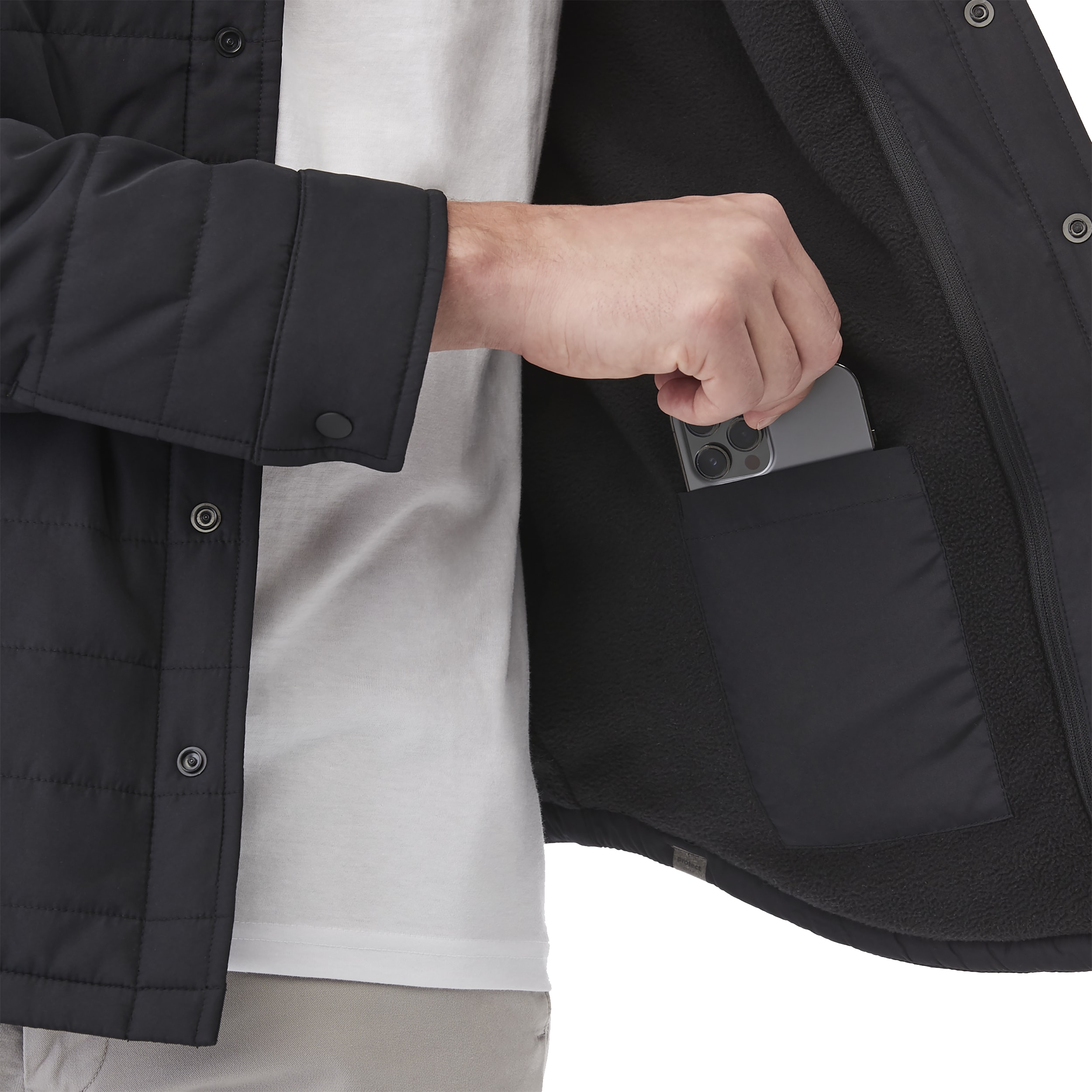 Picture of Men's PORTER Eco Insulated Lightweight Shacket