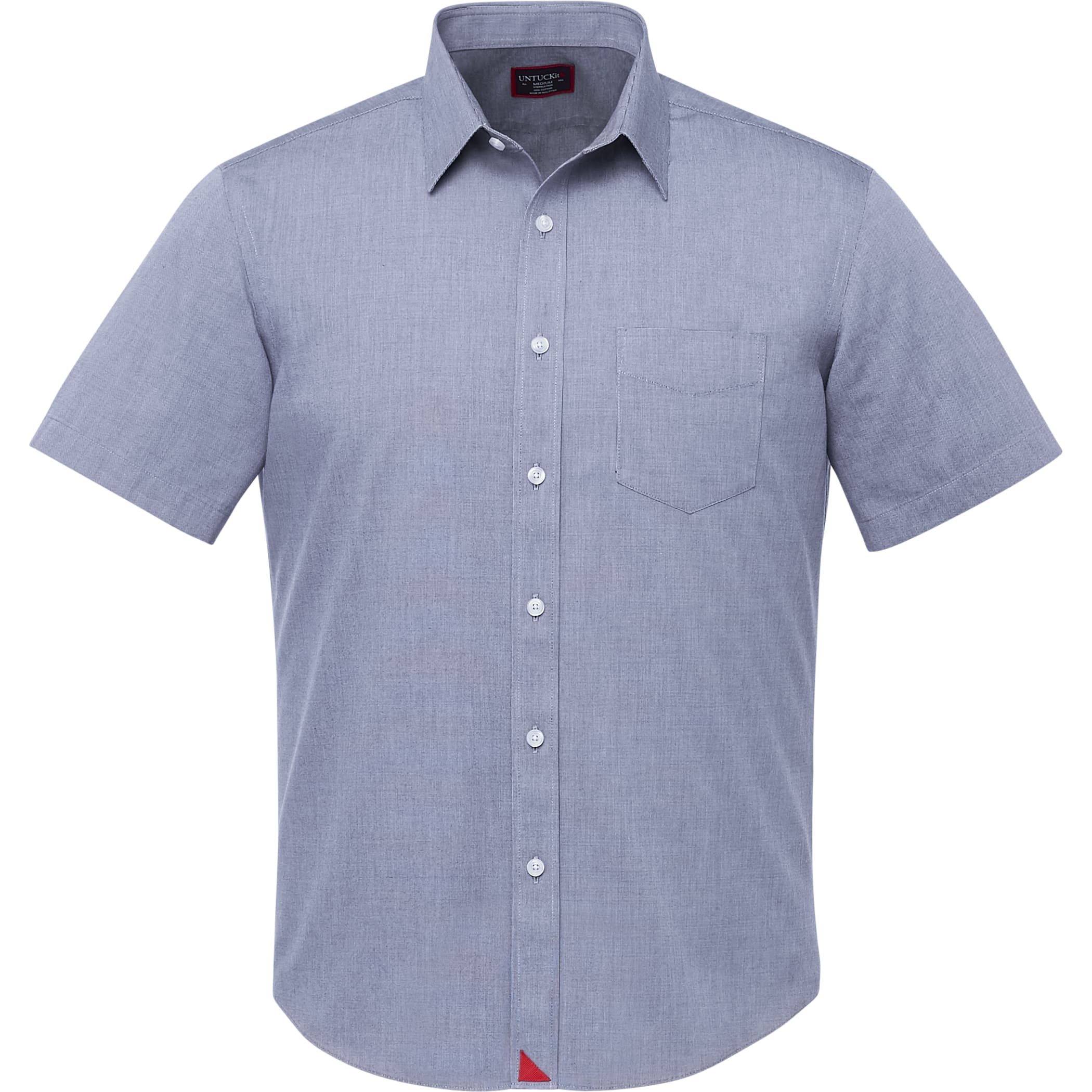 Picture of Men's UNTUCKit Petrus Wrinkle-Free Short Sleeve Button Up Shirt