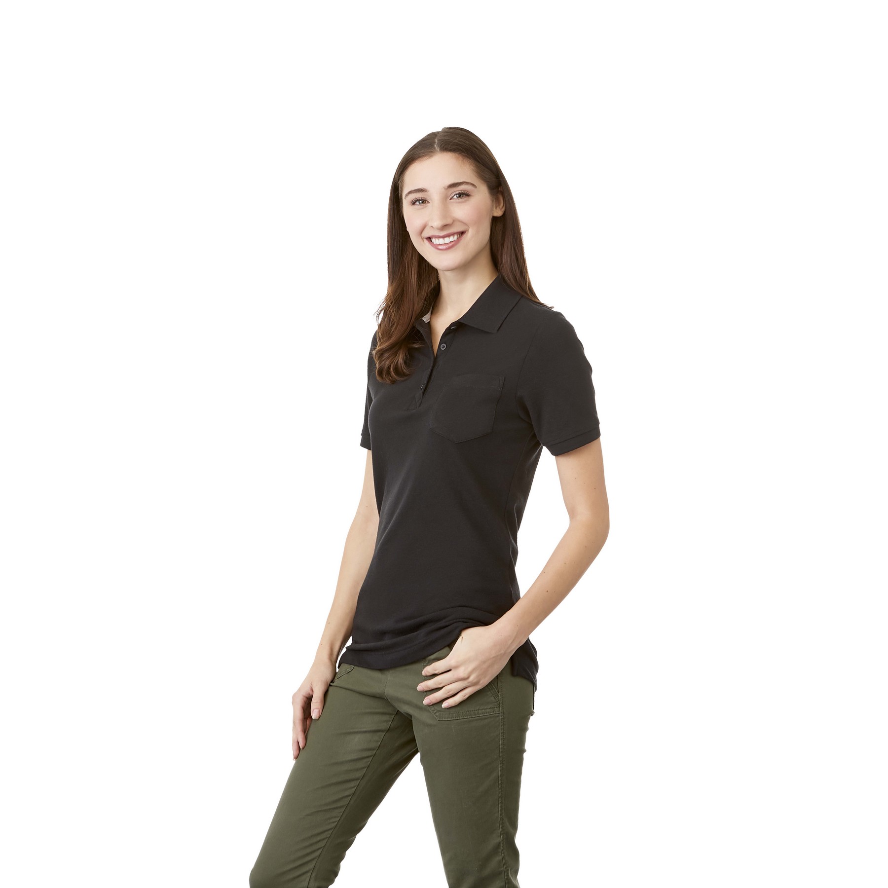 Picture of Women's BANFIELD Short Sleeve Pique Polo