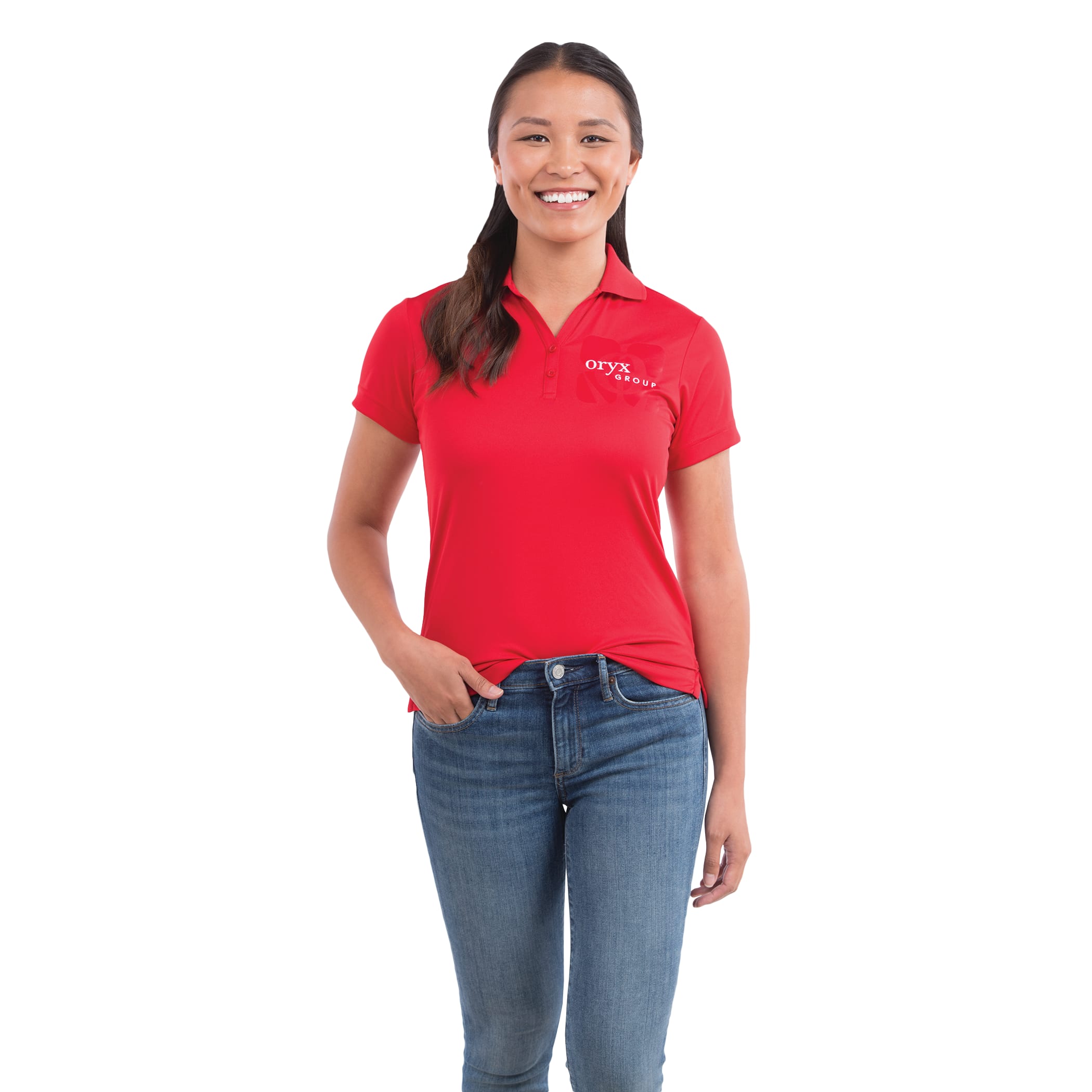 Picture of Women's MORENO Short Sleeve Performance Polo
