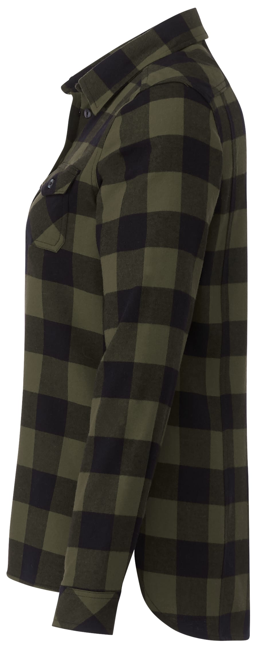 Picture of Women's SPRUCELAKE Roots73 Long Sleeve Button Up Flannel Shirt
