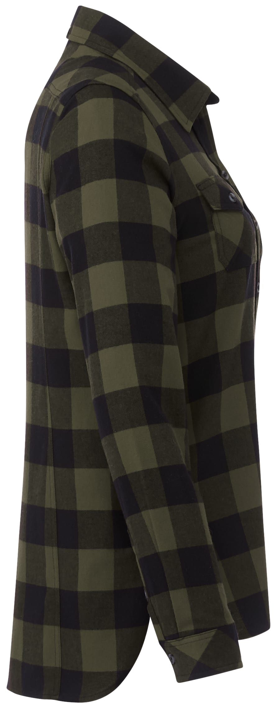 Picture of Women's SPRUCELAKE Roots73 Long Sleeve Button Up Flannel Shirt