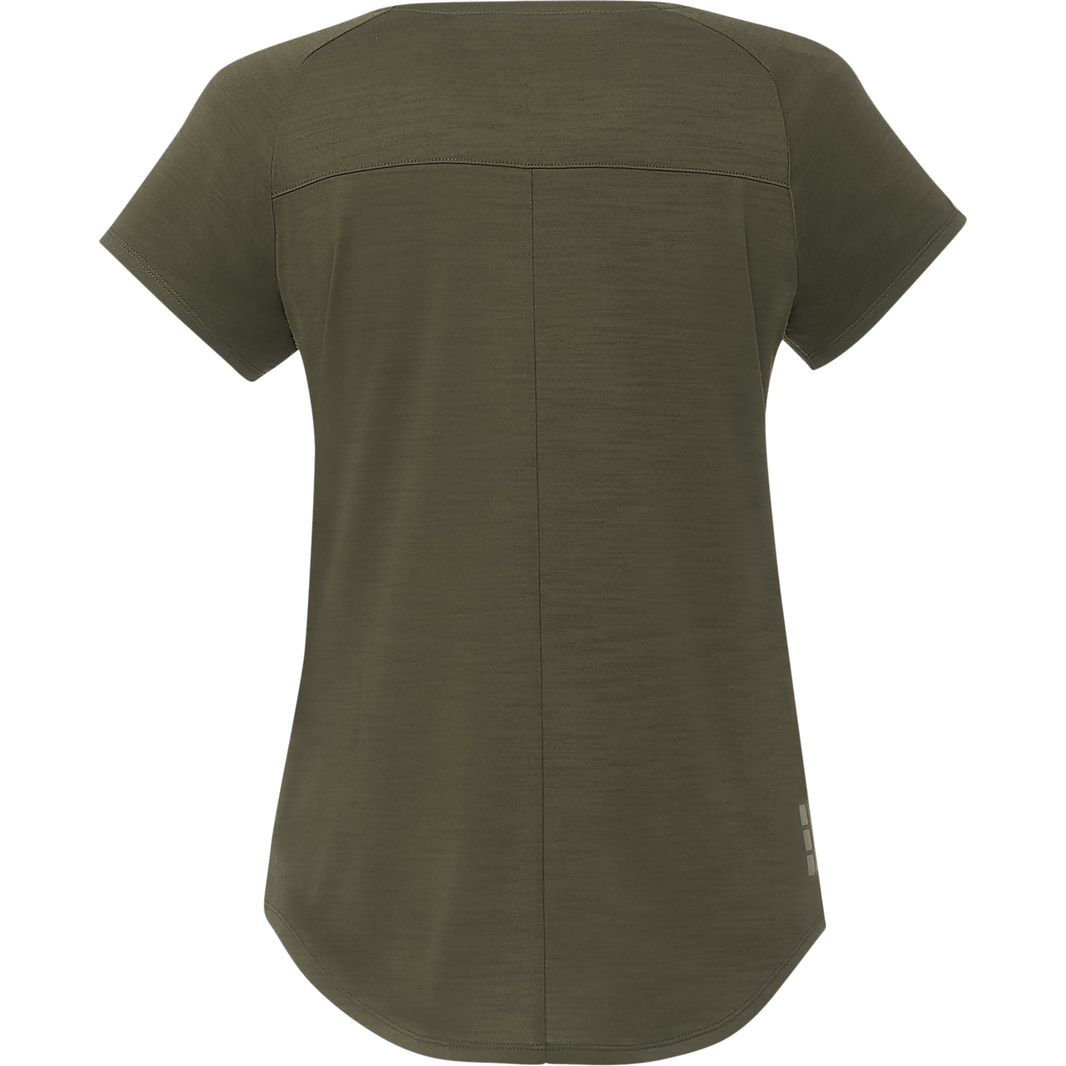 Picture of Women's AMOS Eco Short Sleeve Curved Hem Tee