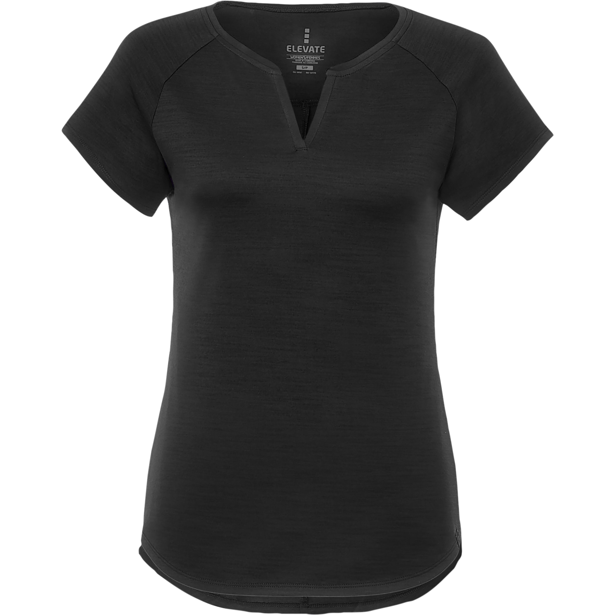 Picture of Women's AMOS Eco Short Sleeve Curved Hem Tee