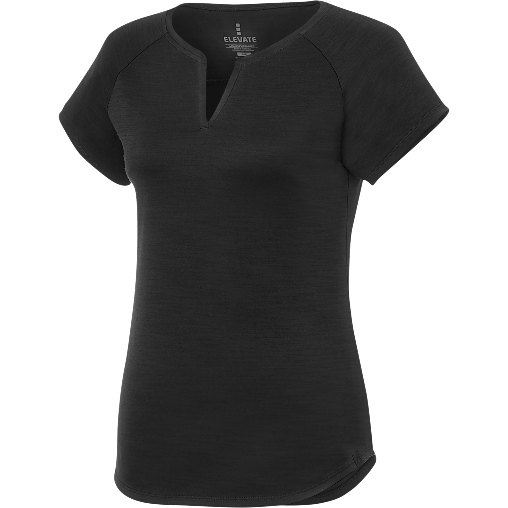 Picture of Women's AMOS Eco Short Sleeve Curved Hem Tee
