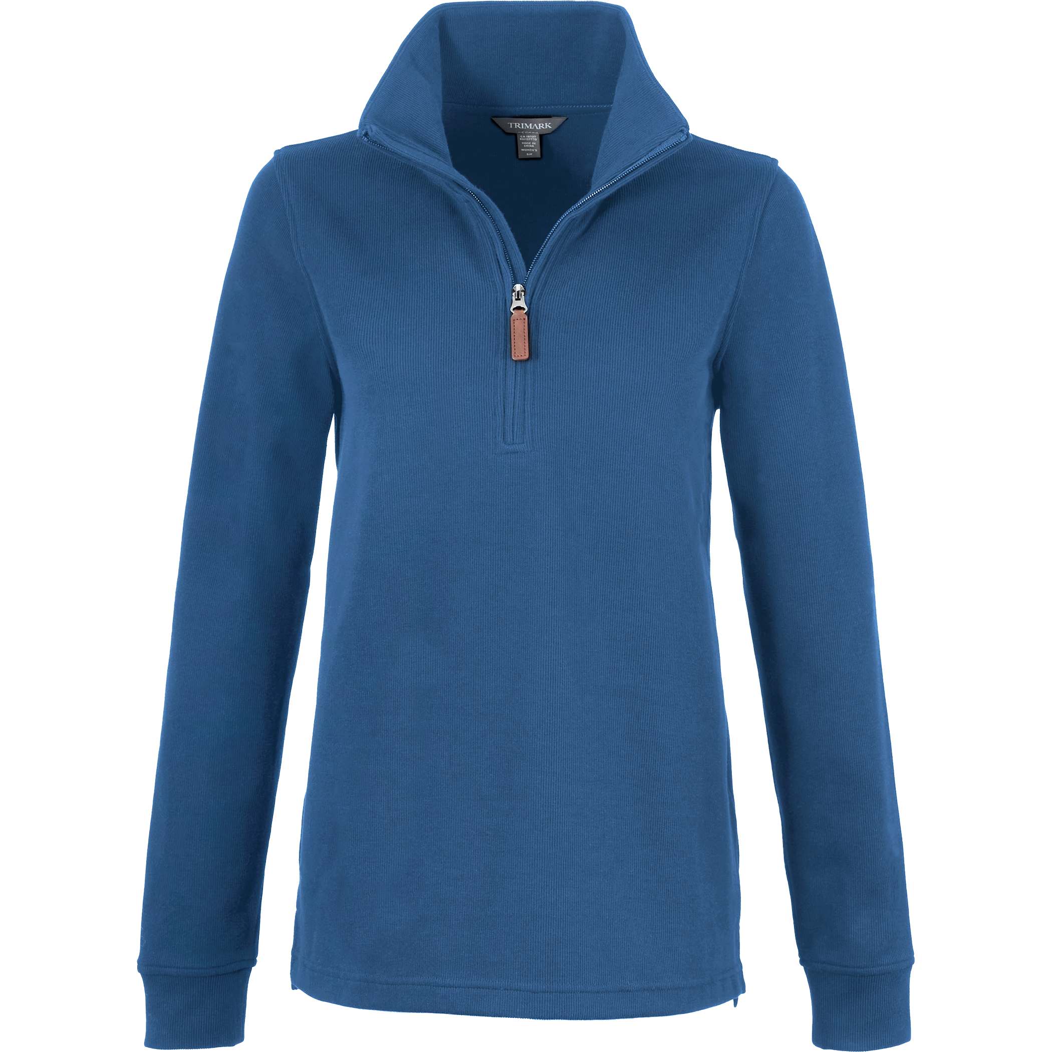 Picture of Women's HUDSON Eco Knit Half Zip Ribbed Sweater
