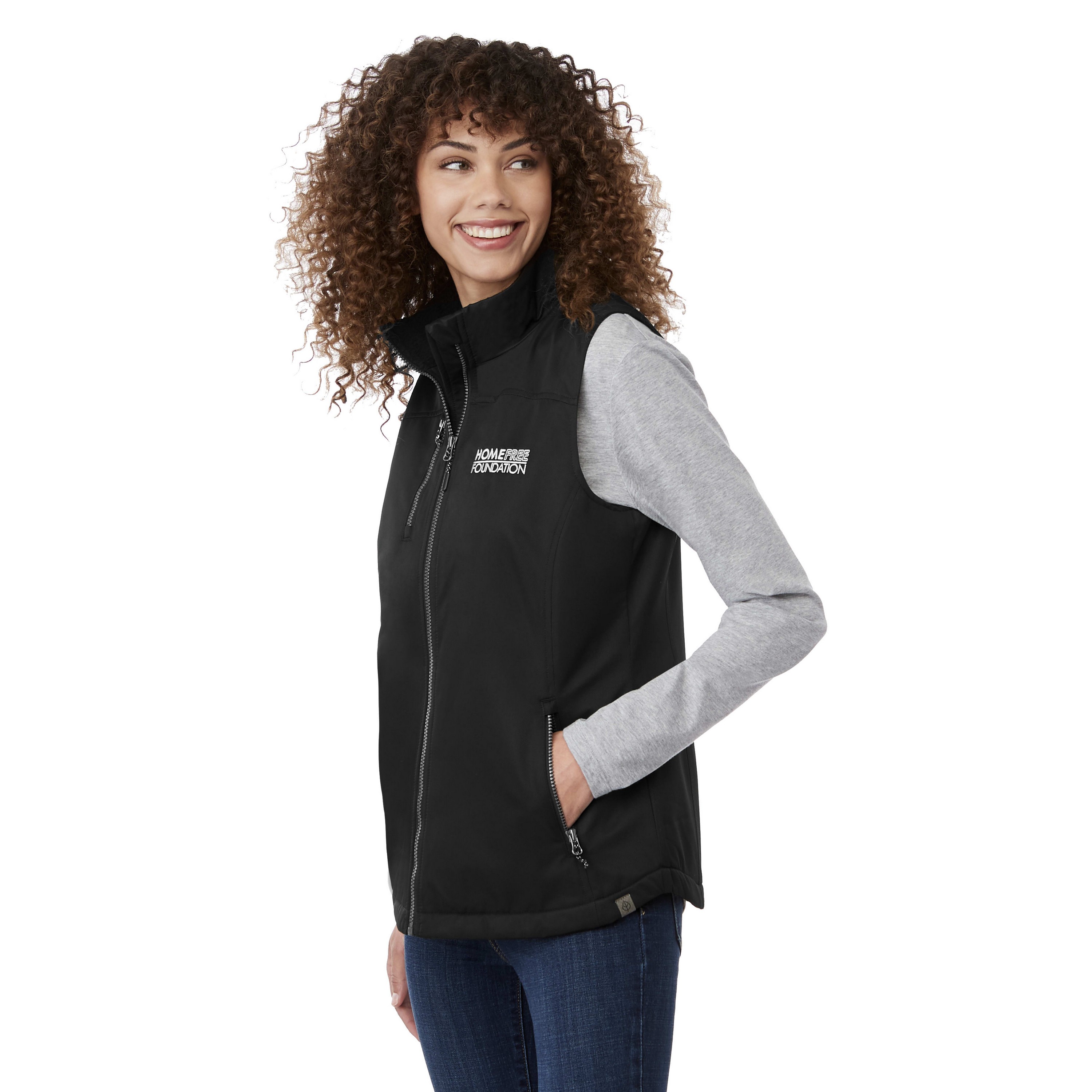 Picture of Women's HARDY Eco Sherpa Fleece Lined Vest
