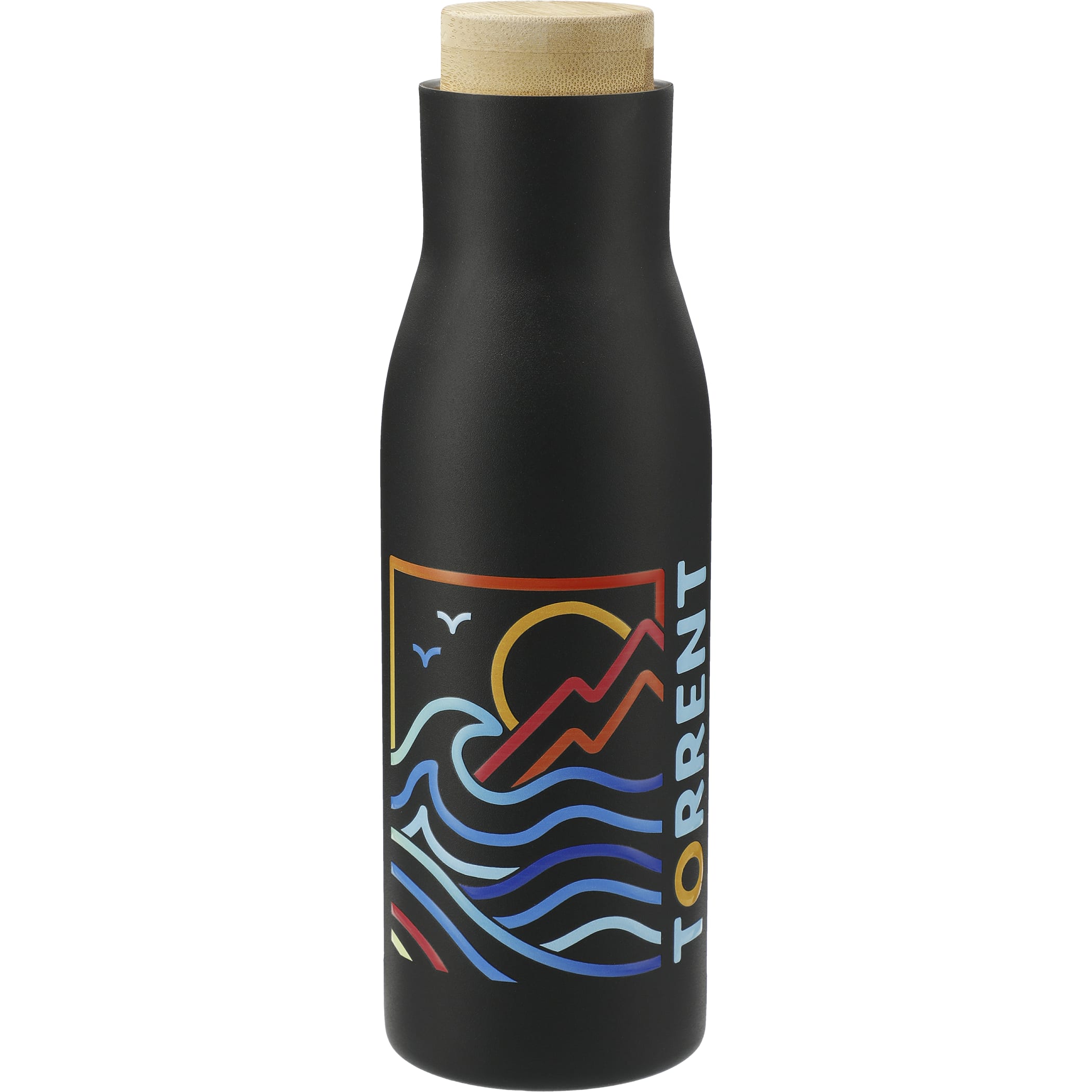 Picture of Shaco Copper Vac Bottle w/ FSC® 100% Bamboo Cap 17oz