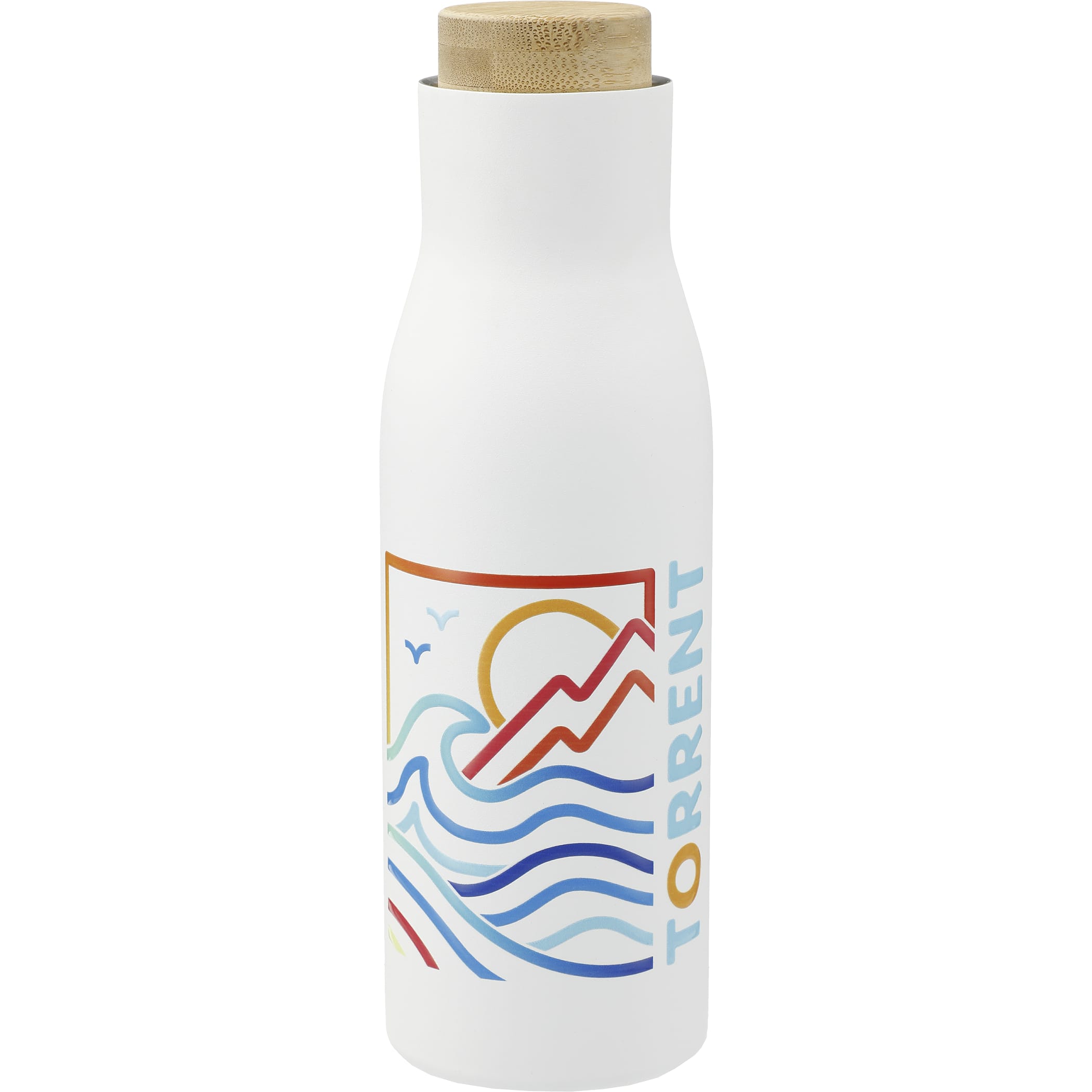 Picture of Shaco Copper Vac Bottle w/ FSC® 100% Bamboo Cap 17oz