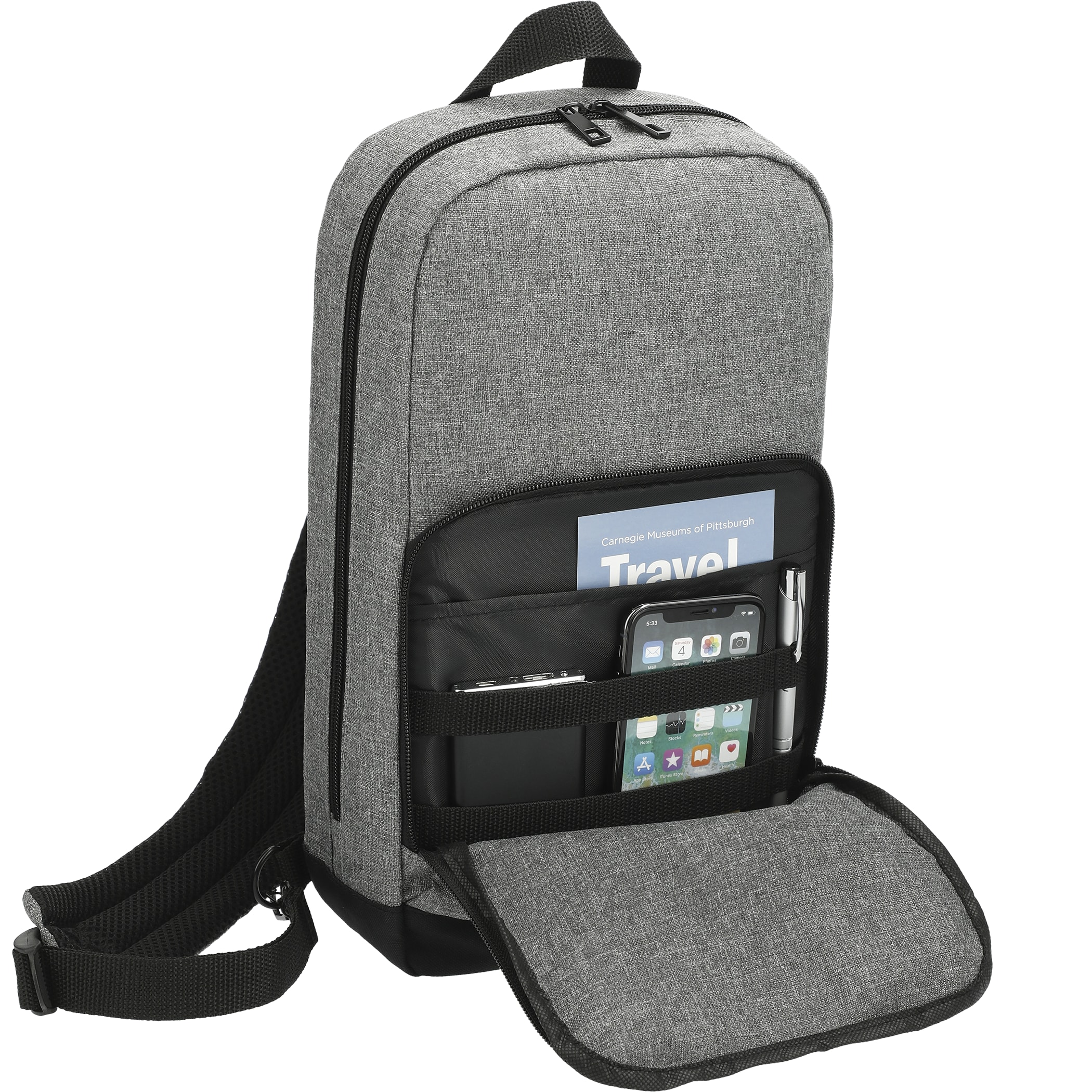Picture of Graphite Deluxe Recycled Sling Backpack