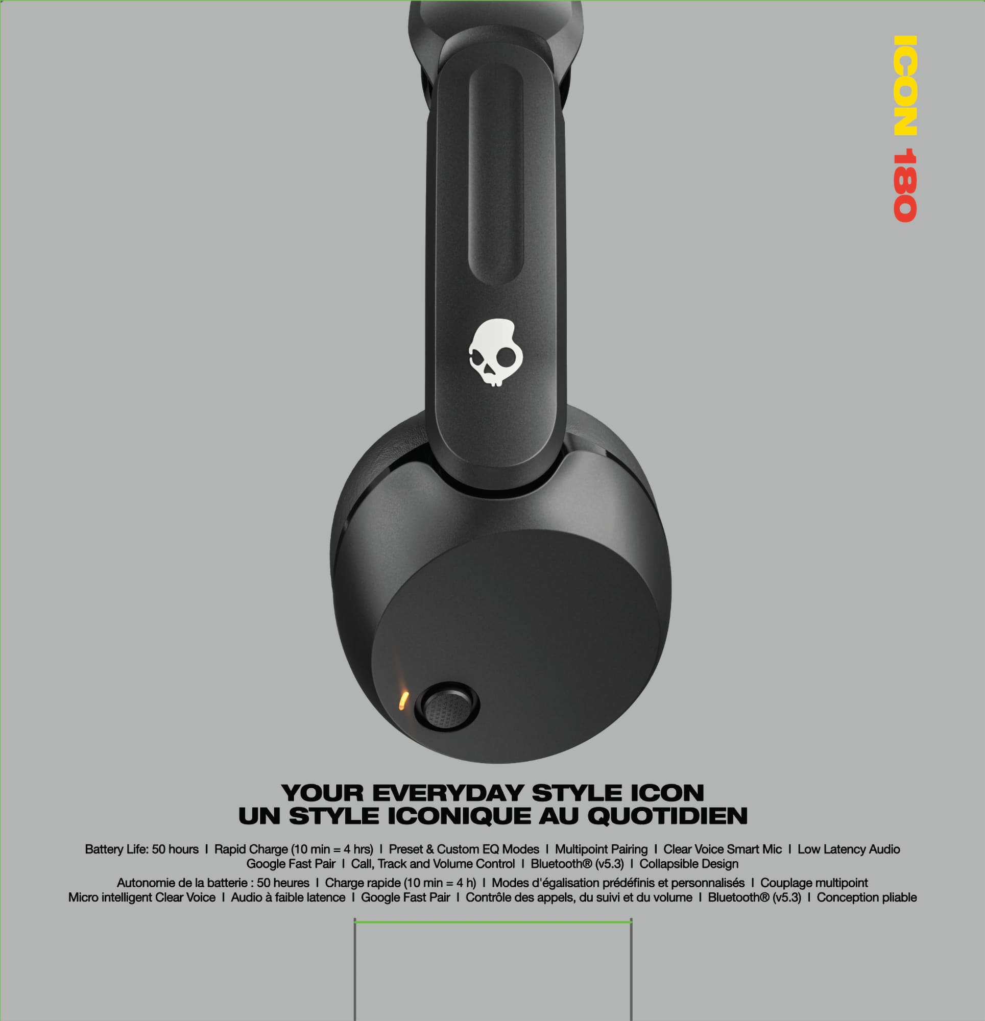 Picture of Skullcandy Icon 180 Bluetooth Headphones