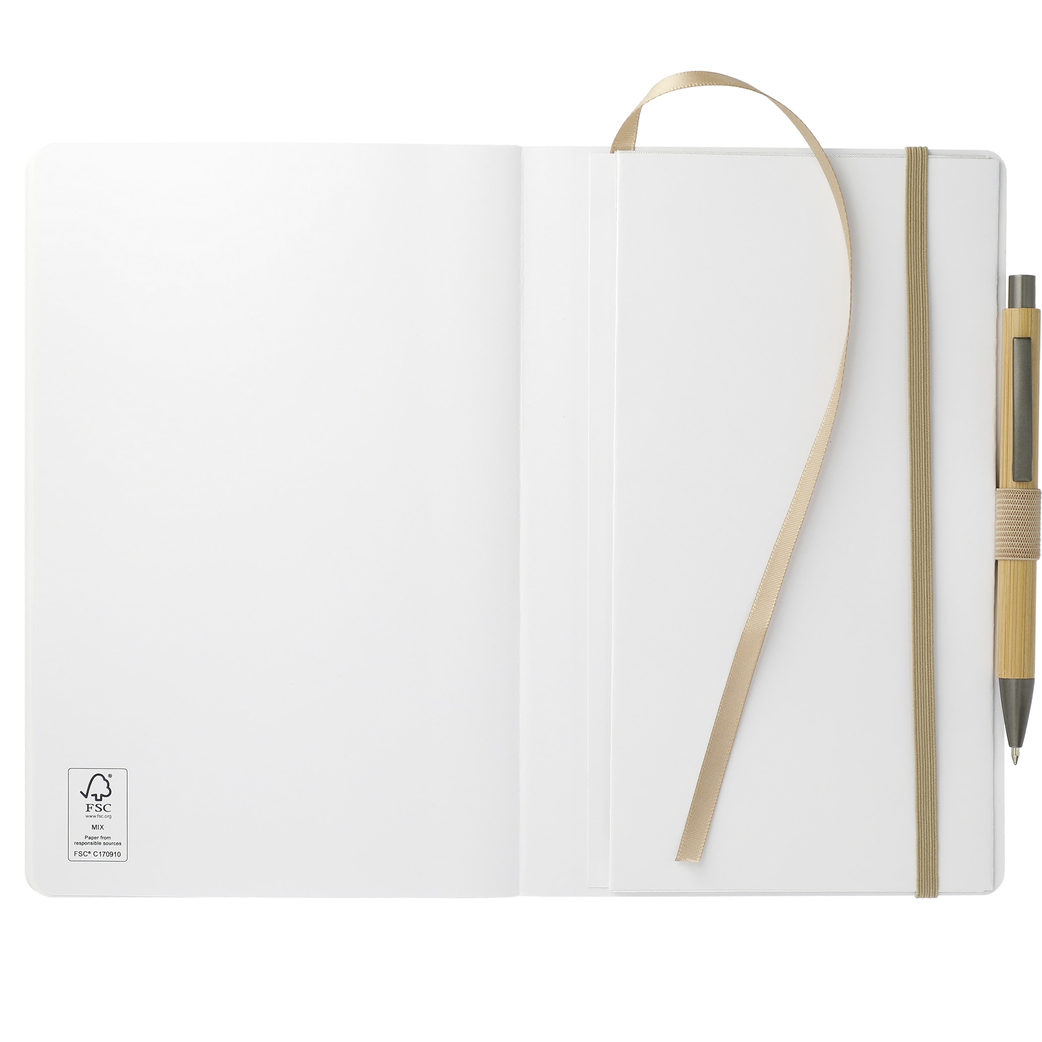 Picture of 5.5'' x 8.5'' FSC® Mix Stone Bound Journal Set