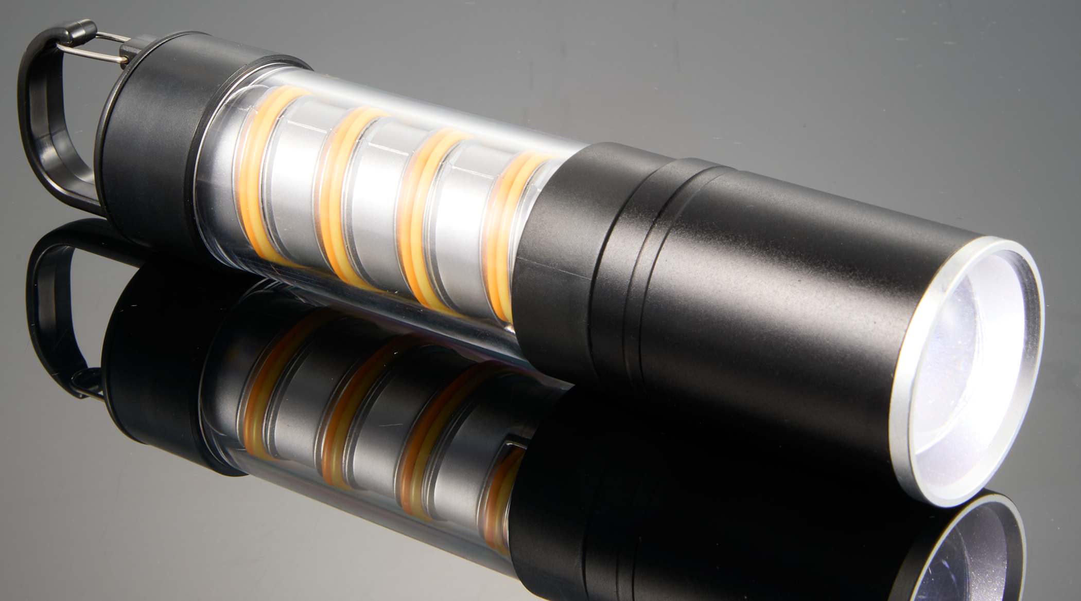 Picture of Spiral Filament 150 Lumen Hanging Lantern Flashlight