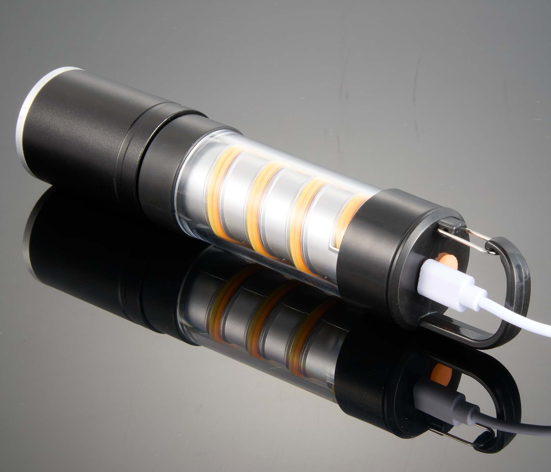 Picture of Spiral Filament 150 Lumen Hanging Lantern Flashlight