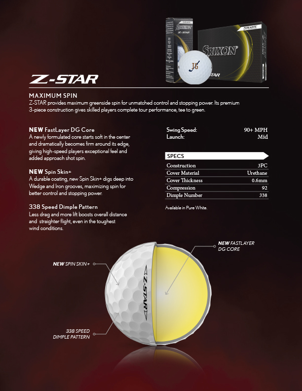 Picture of Srixon Z-STAR Golf Balls - 12 Pack