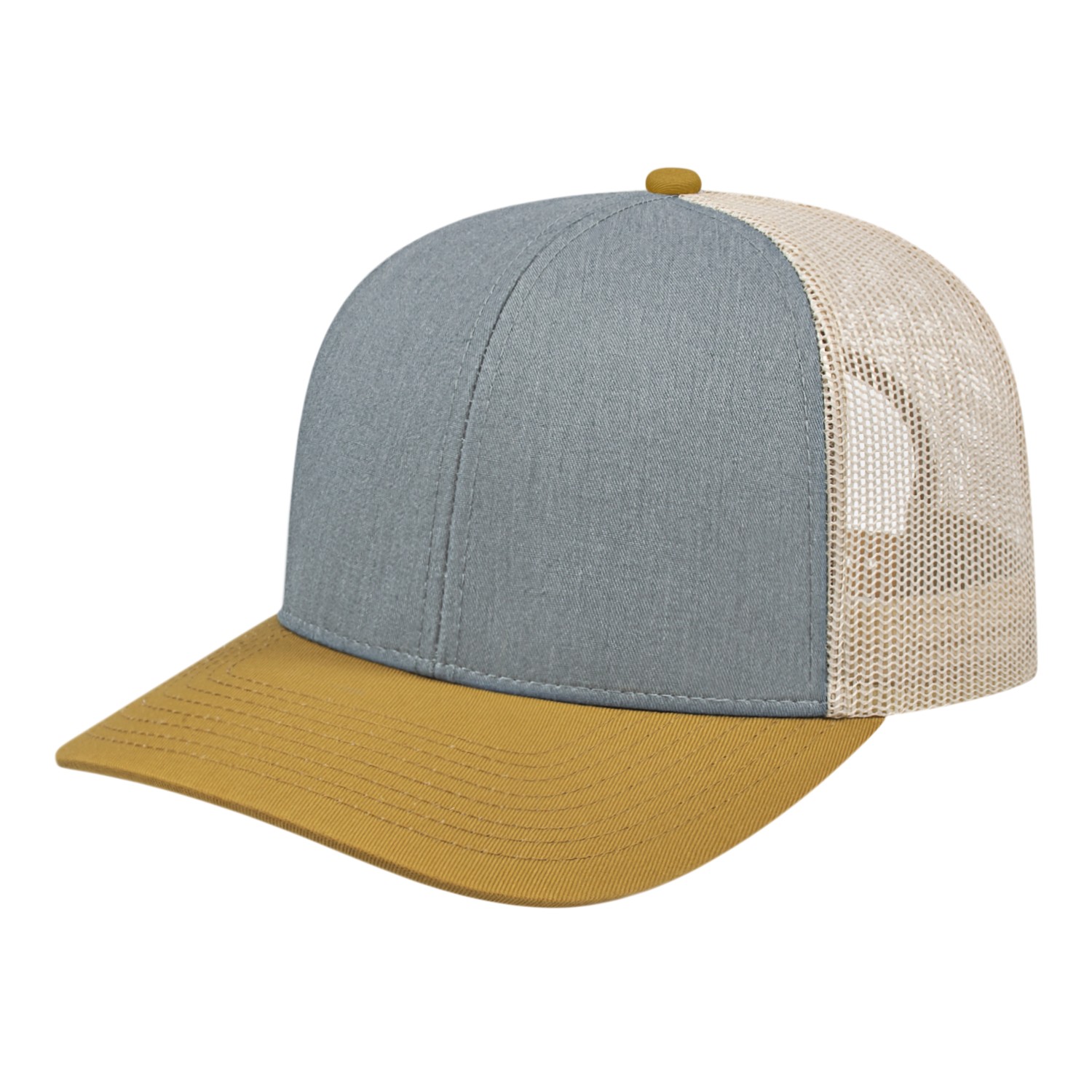 Picture of Cap America Poly/Cotton Trucker Mesh Back Cap