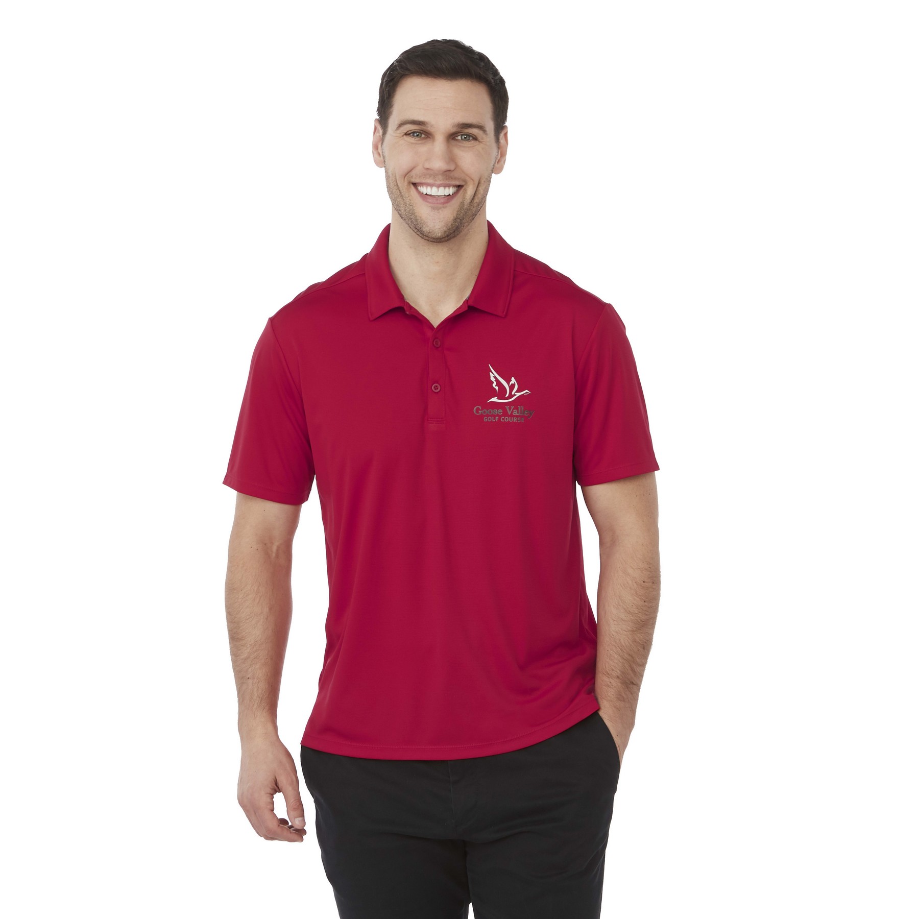 Picture of Men's EVANS Eco Short Sleeve Performance Polo