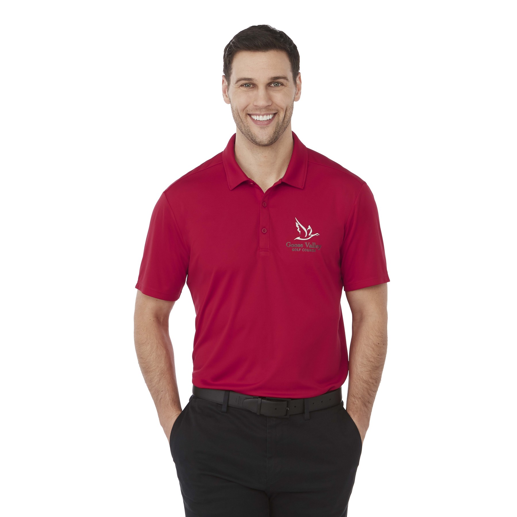 Picture of Men's EVANS Eco Short Sleeve Performance Polo