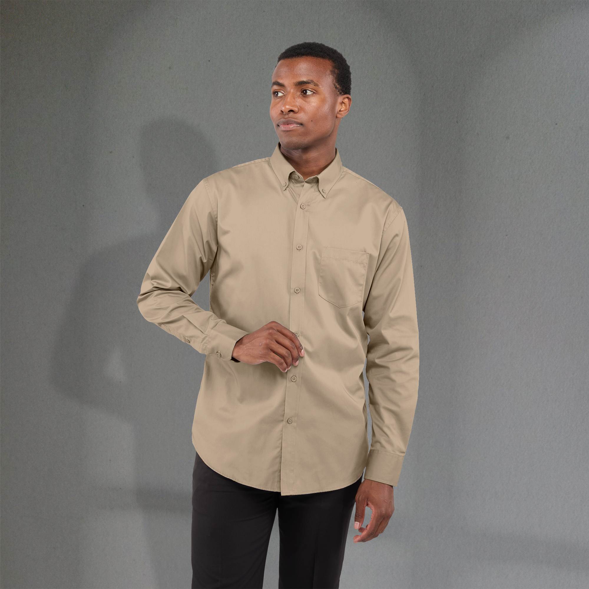 Picture of Men's WILSHIRE Long Sleeve Button Up Shirt