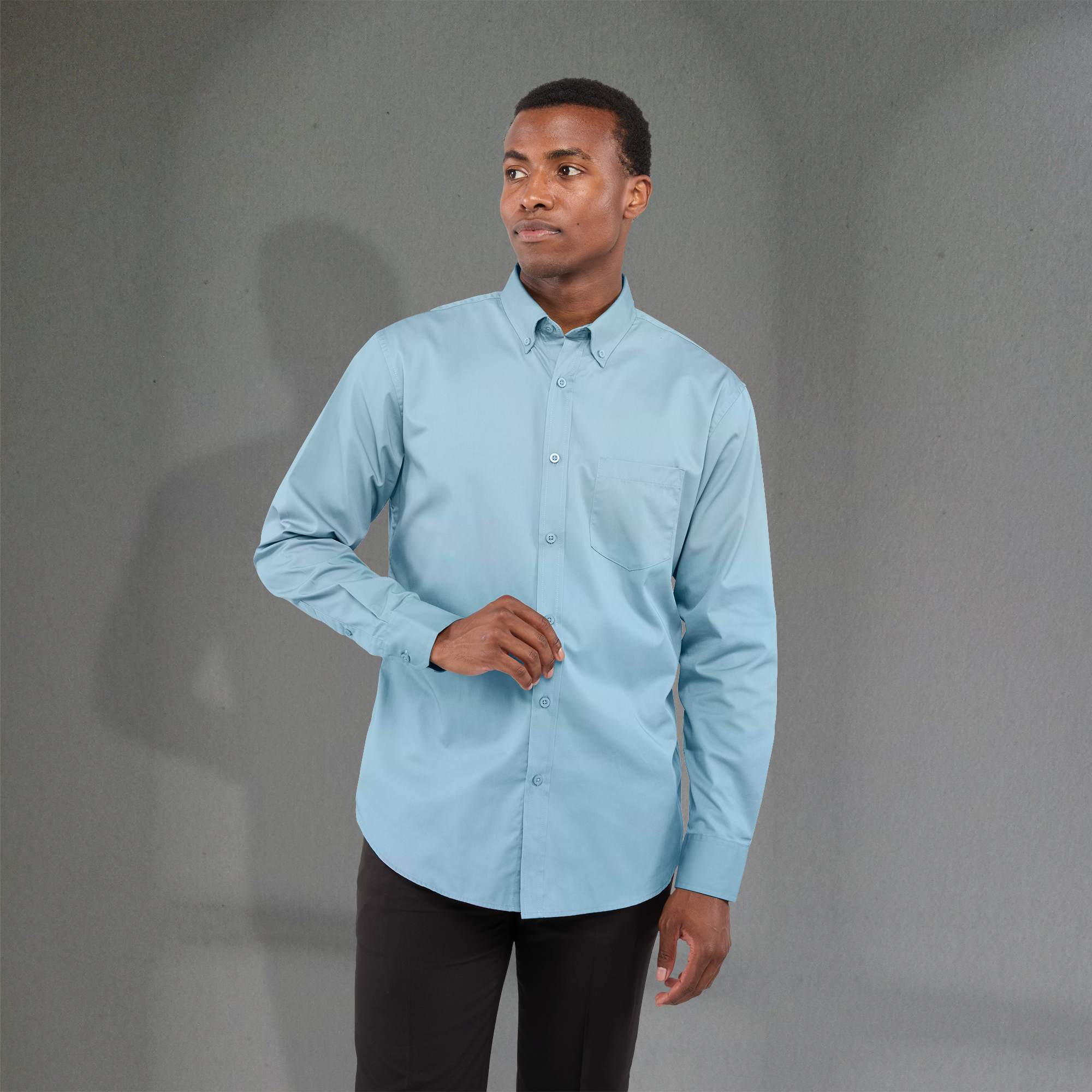 Picture of Men's WILSHIRE Long Sleeve Button Up Shirt