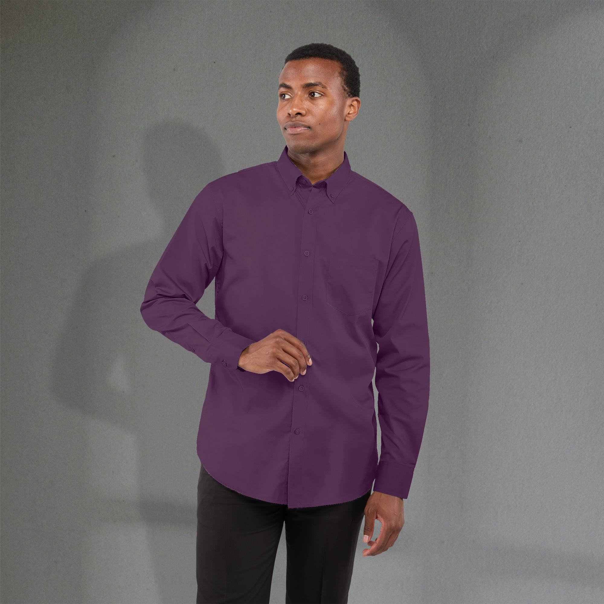 Picture of Men's WILSHIRE Long Sleeve Button Up Shirt