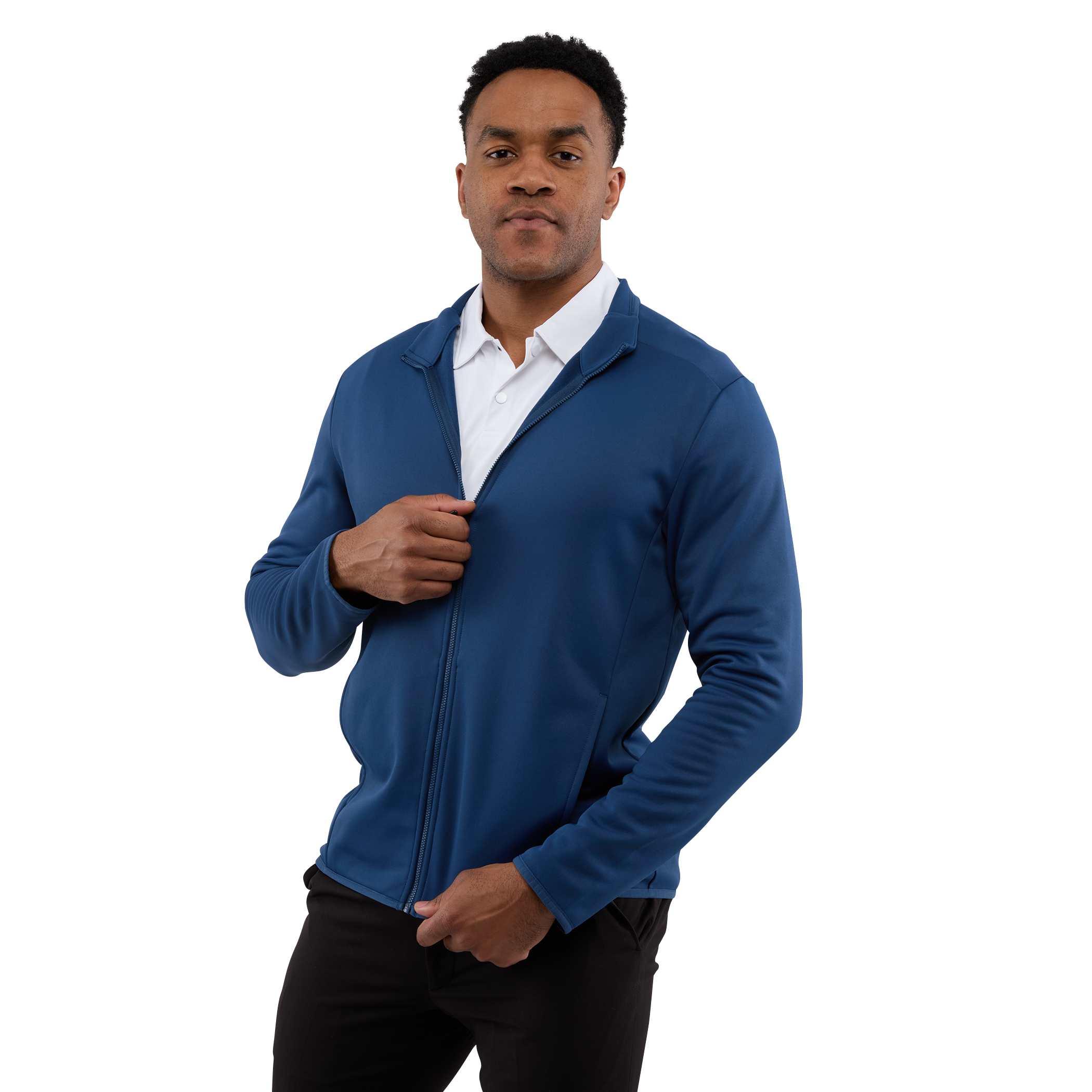 Picture of TELICA Men's Brushed Back Recycled Fleece Jacket