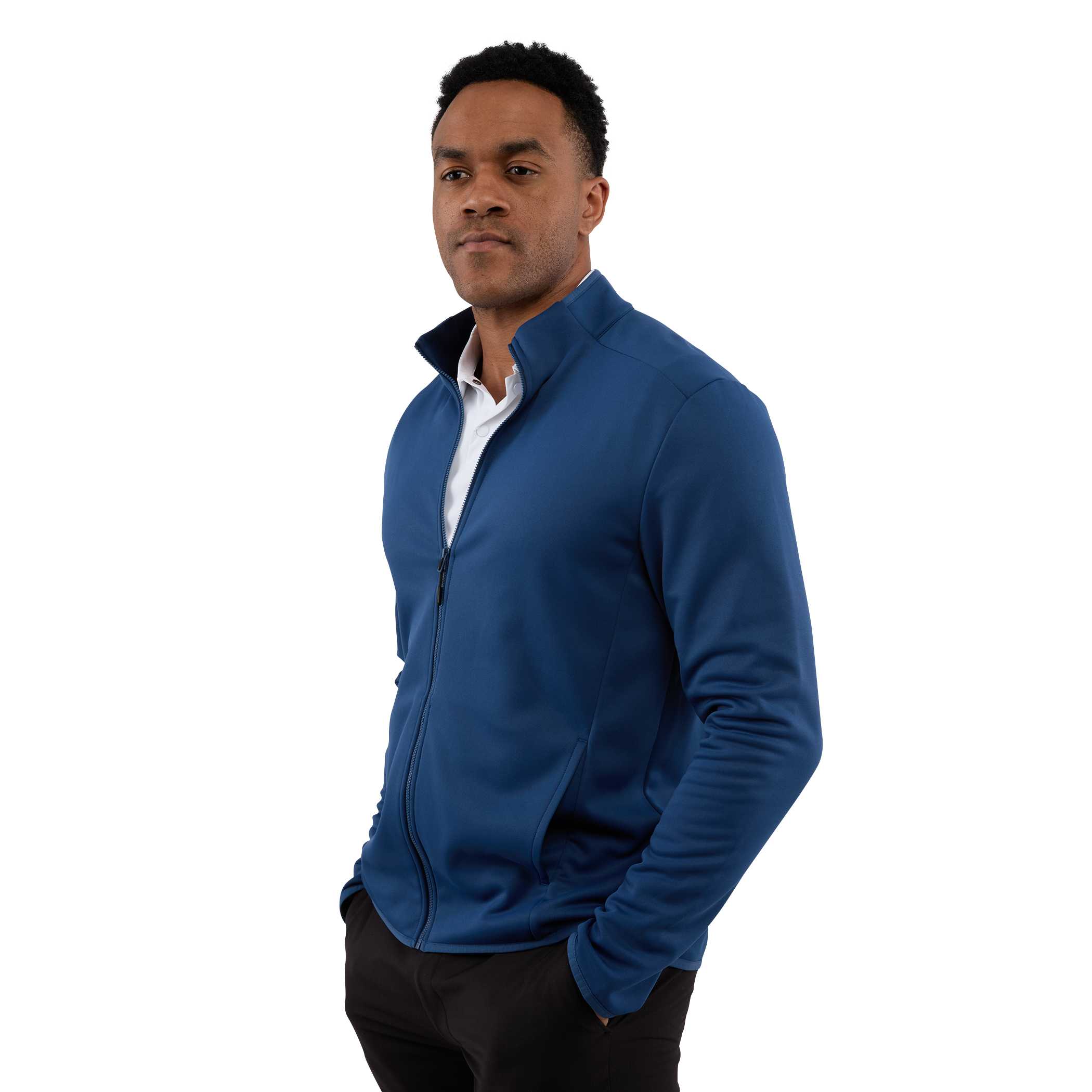 Picture of TELICA Men's Brushed Back Recycled Fleece Jacket
