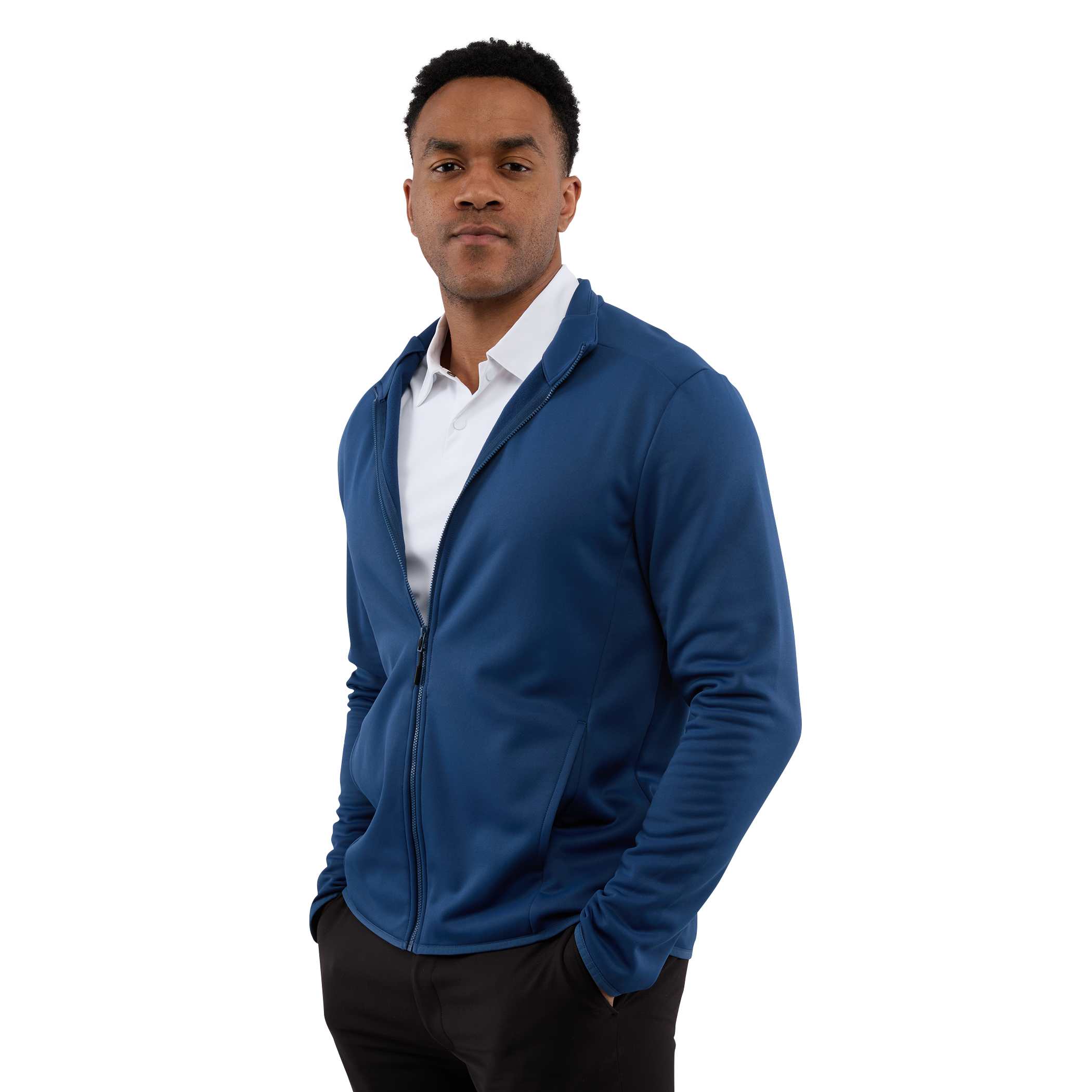 Picture of TELICA Men's Brushed Back Recycled Fleece Jacket