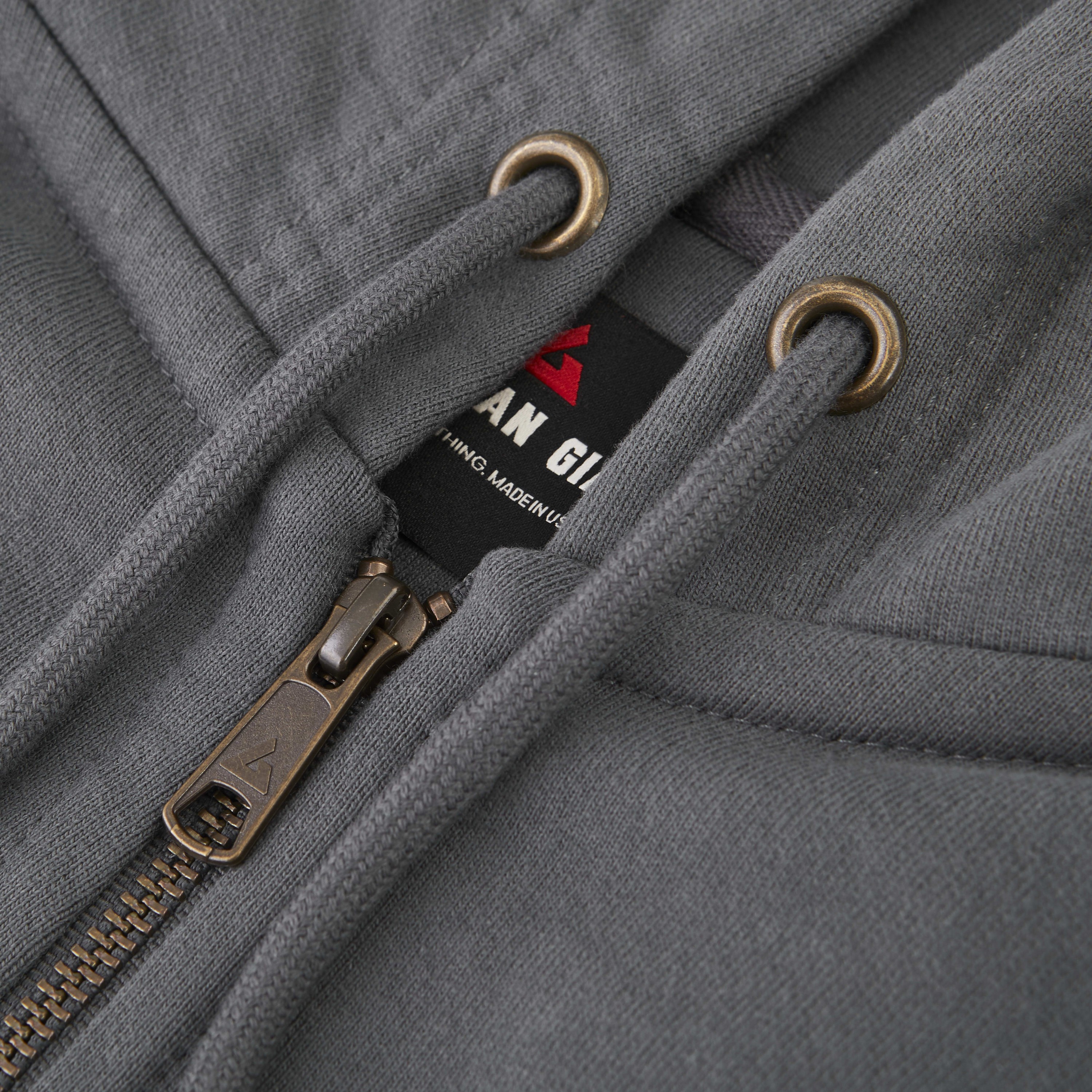 Picture of Men's American Giant Classic Heavyweight Fleece Full Zip Hoodie