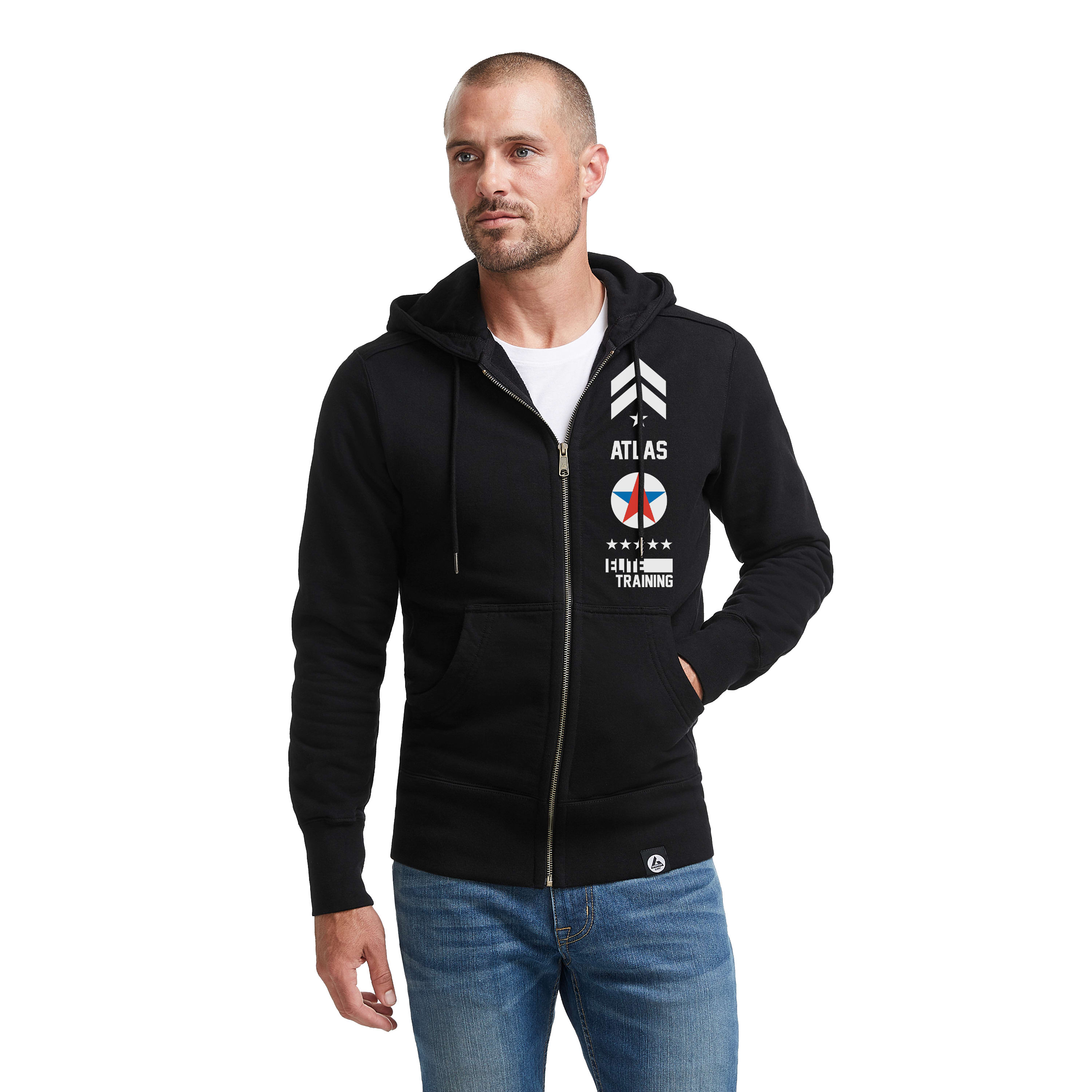 Picture of Men's American Giant Classic Heavyweight Fleece Full Zip Hoodie