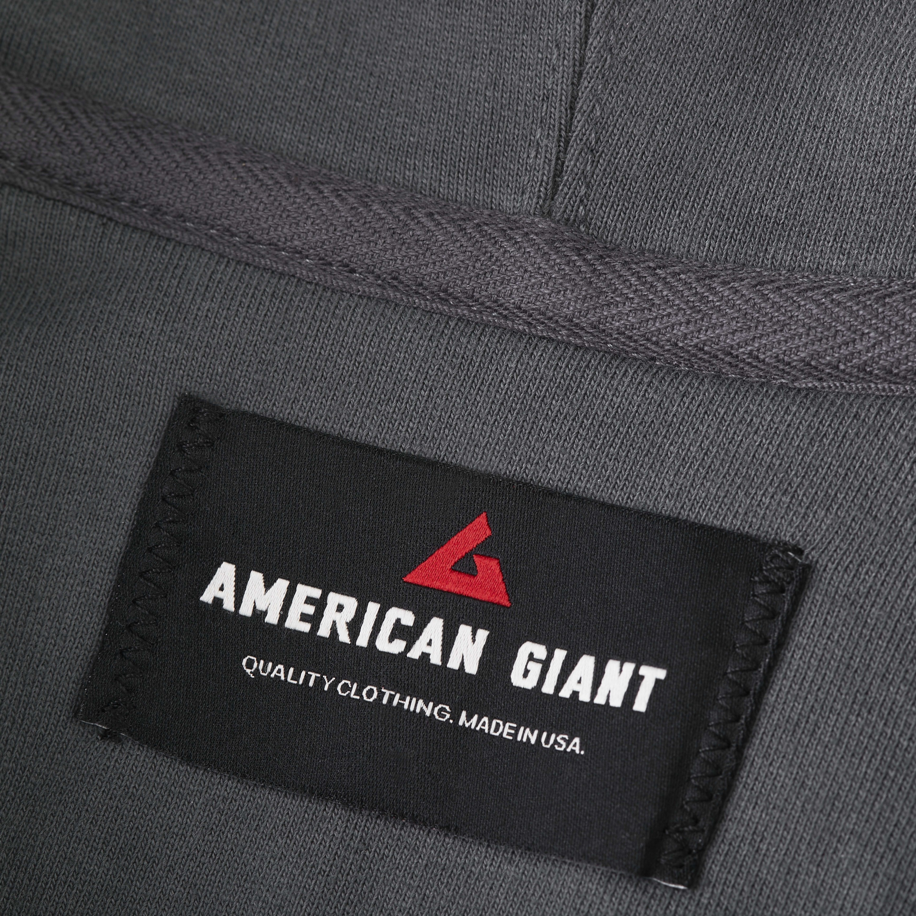 Picture of Men's American Giant Classic Heavyweight Fleece Full Zip Hoodie
