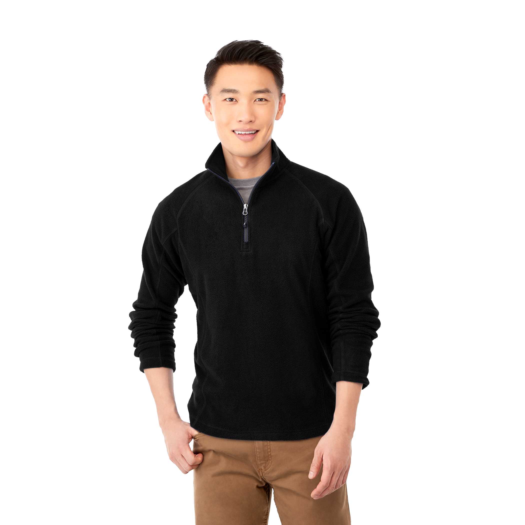 Picture of Men's BOWLEN Poly Microfleece Quarter Zip