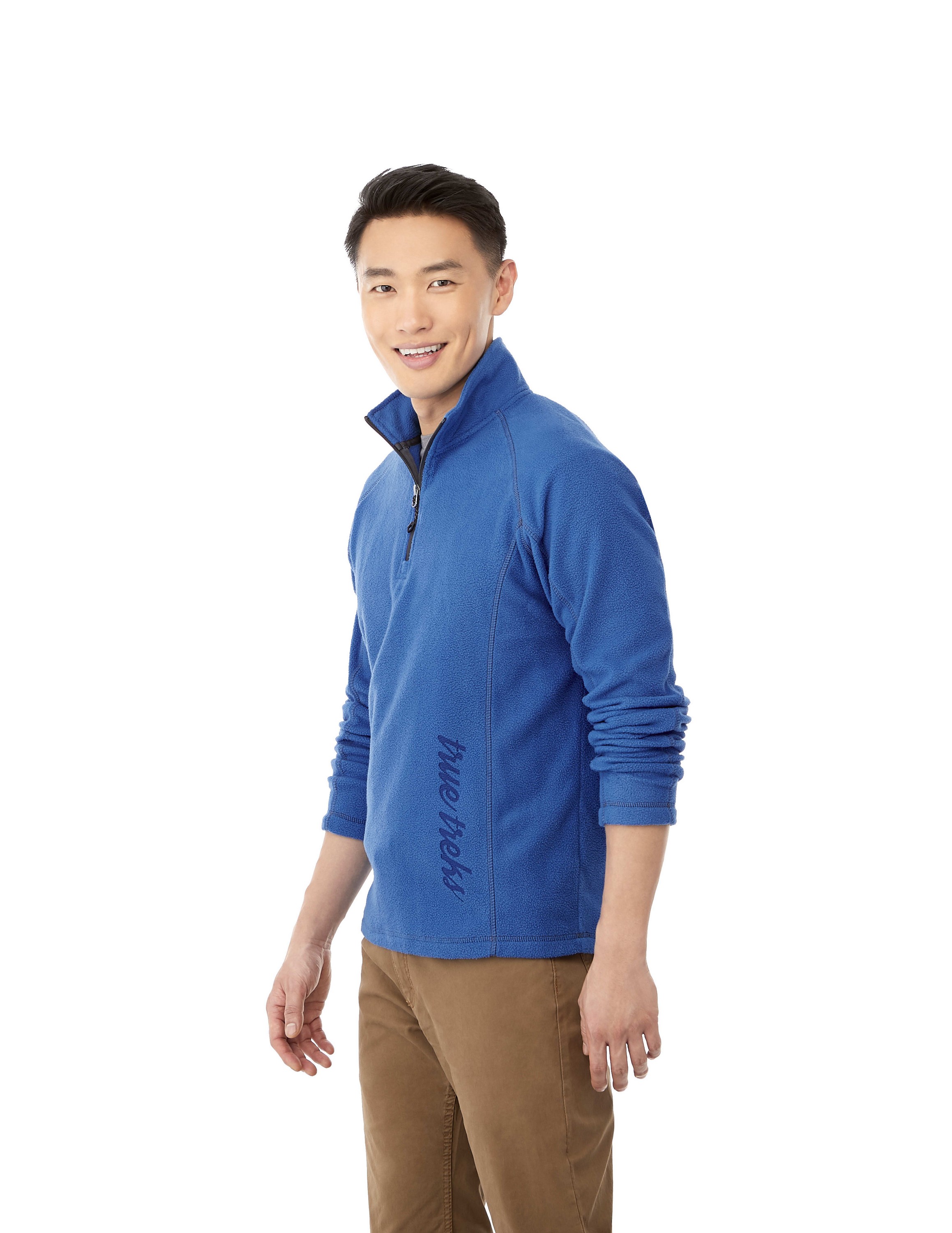 Picture of Men's BOWLEN Poly Microfleece Quarter Zip