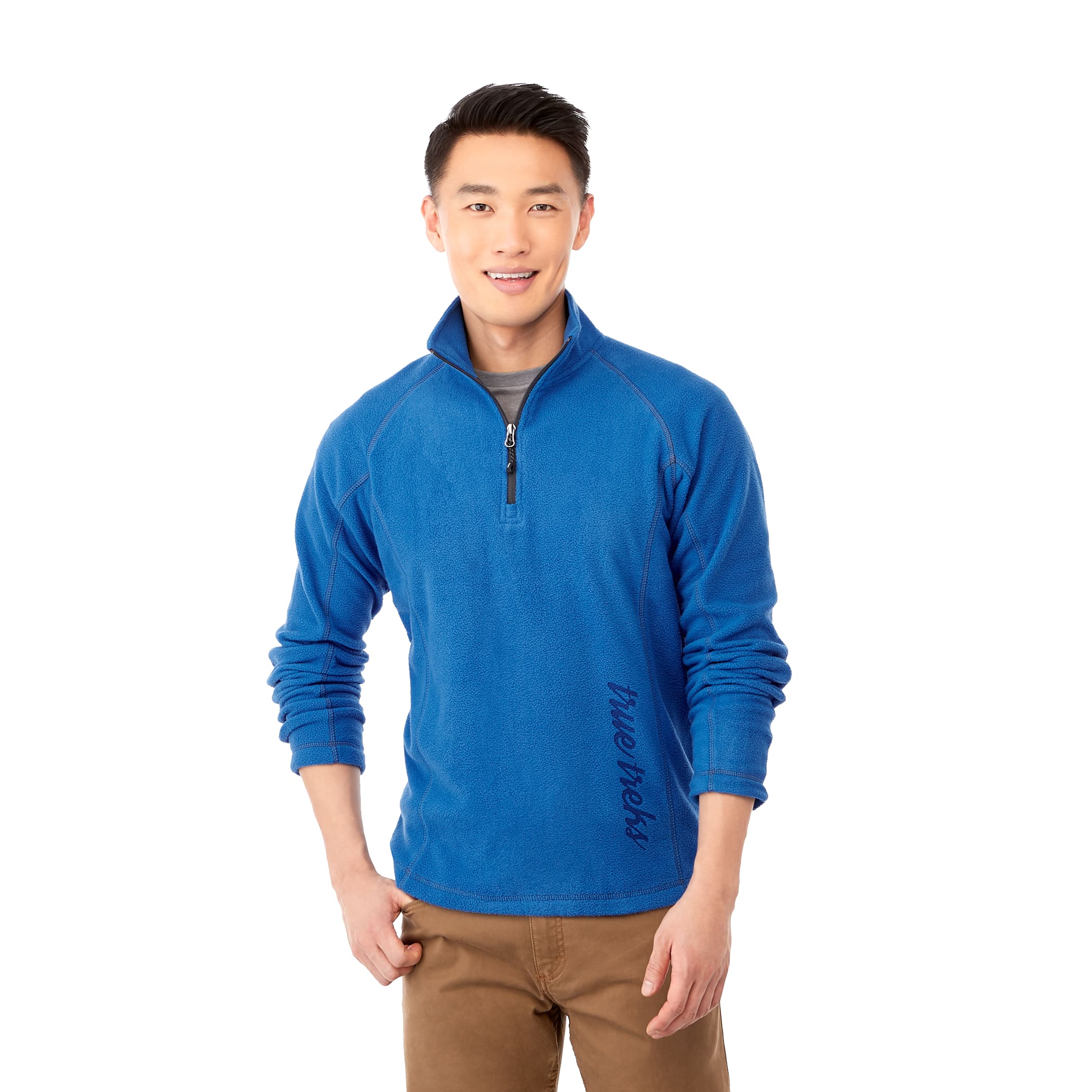 Picture of Men's BOWLEN Poly Microfleece Quarter Zip