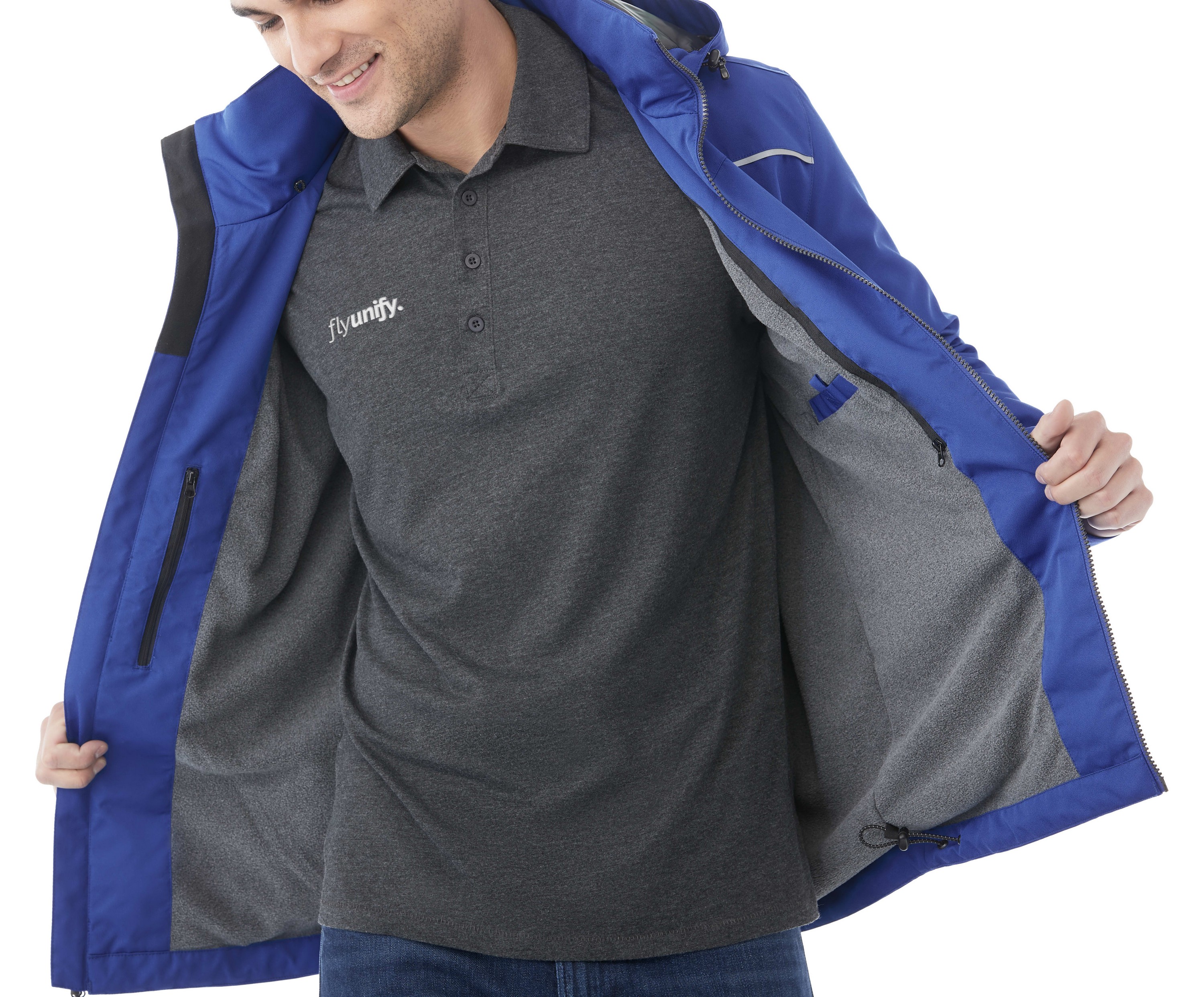 Picture of Men's COLTON Fleece Lined Waterproof Jacket