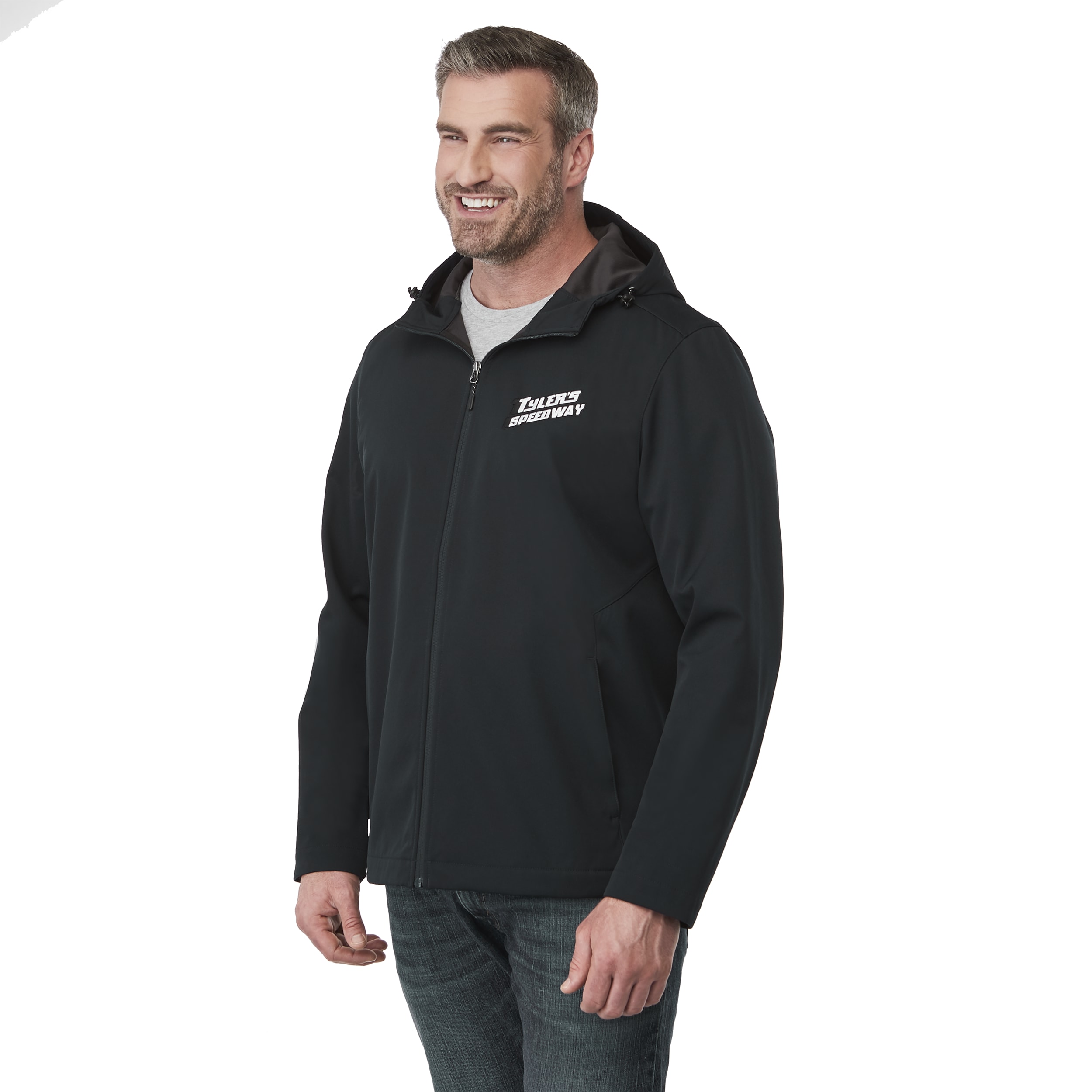 Picture of Men's LEFROY Eco Lightweight Softshell Jacket with Hood