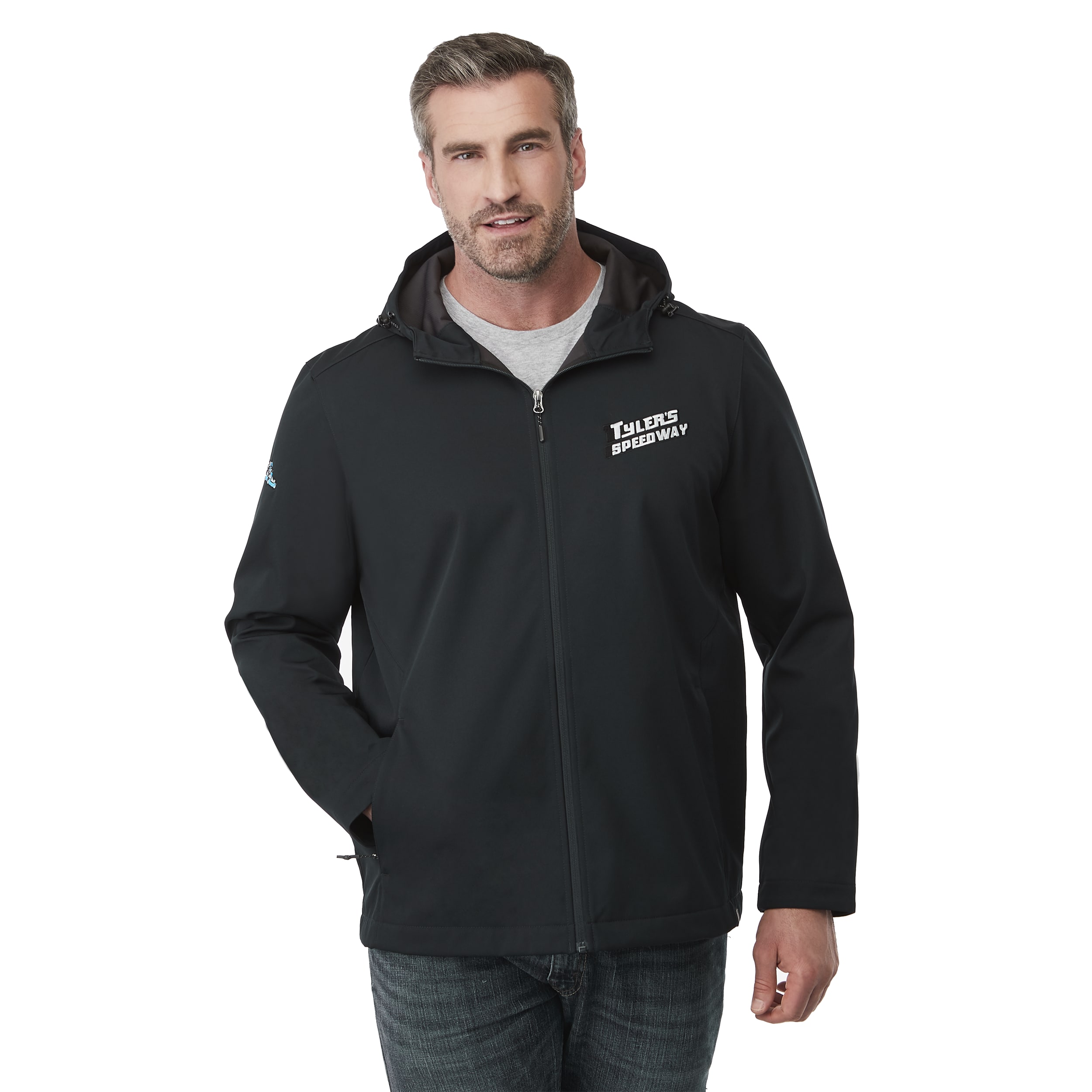 Picture of Men's LEFROY Eco Lightweight Softshell Jacket with Hood