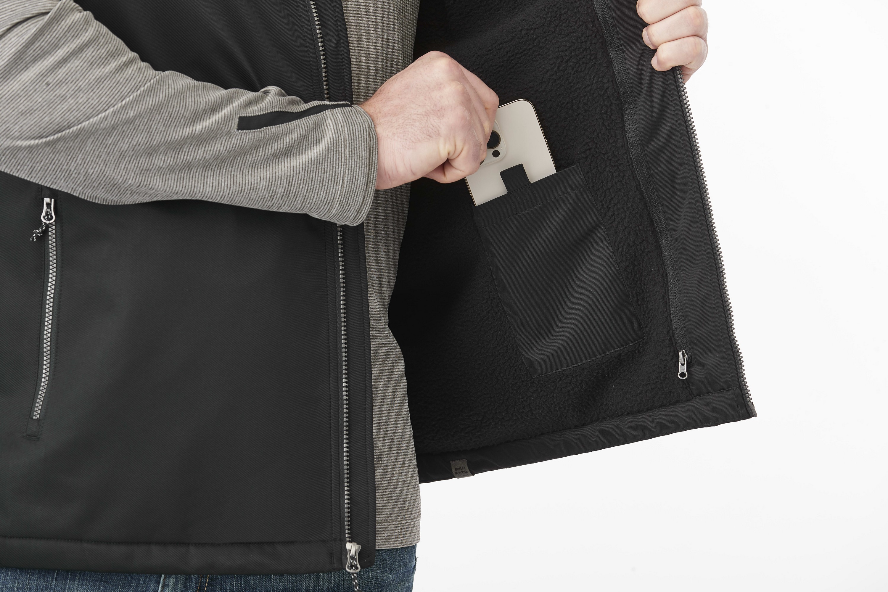 Picture of Men's HARDY Eco Sherpa Fleece Lined Vest