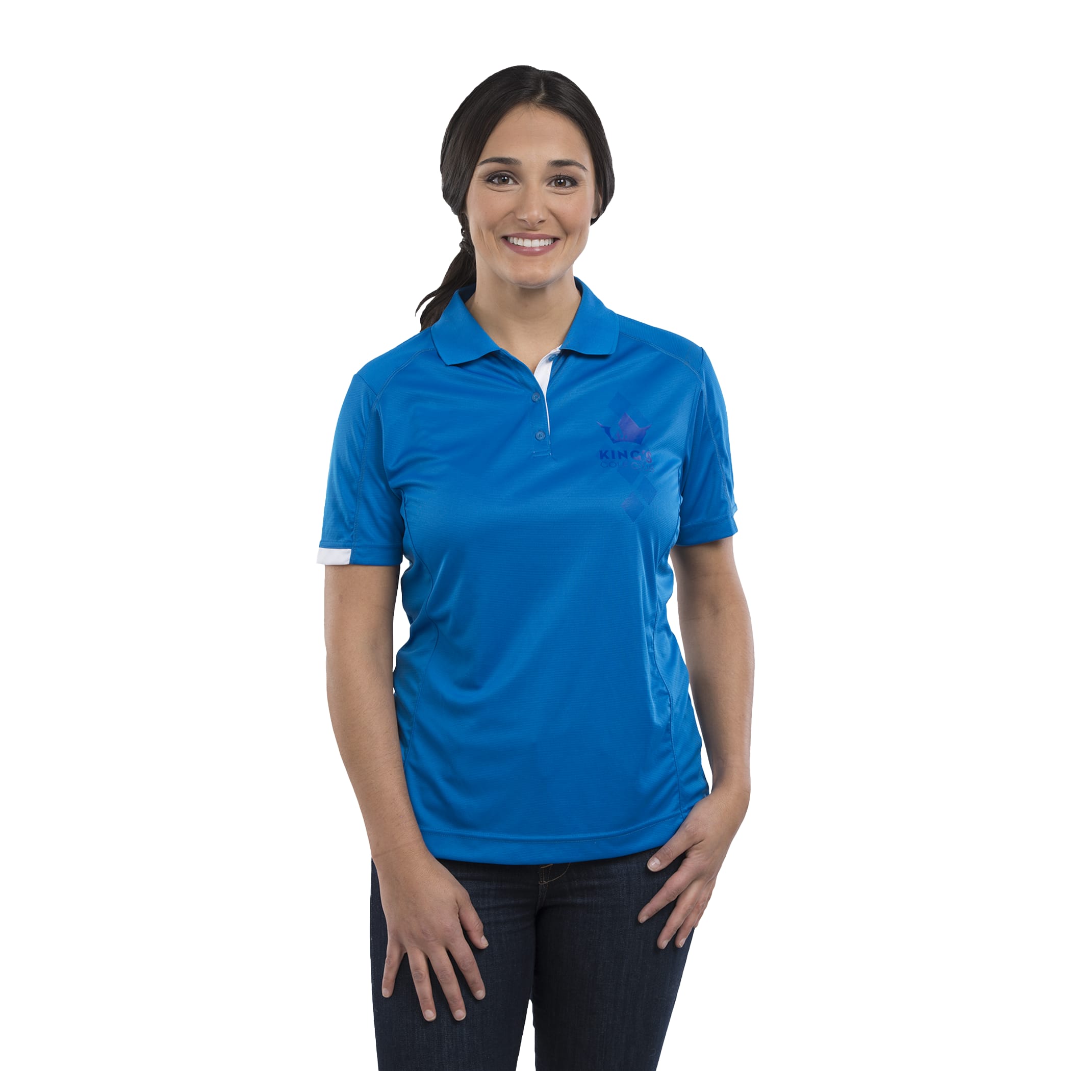 Picture of Women's KISO Short Sleeve Performance Polo