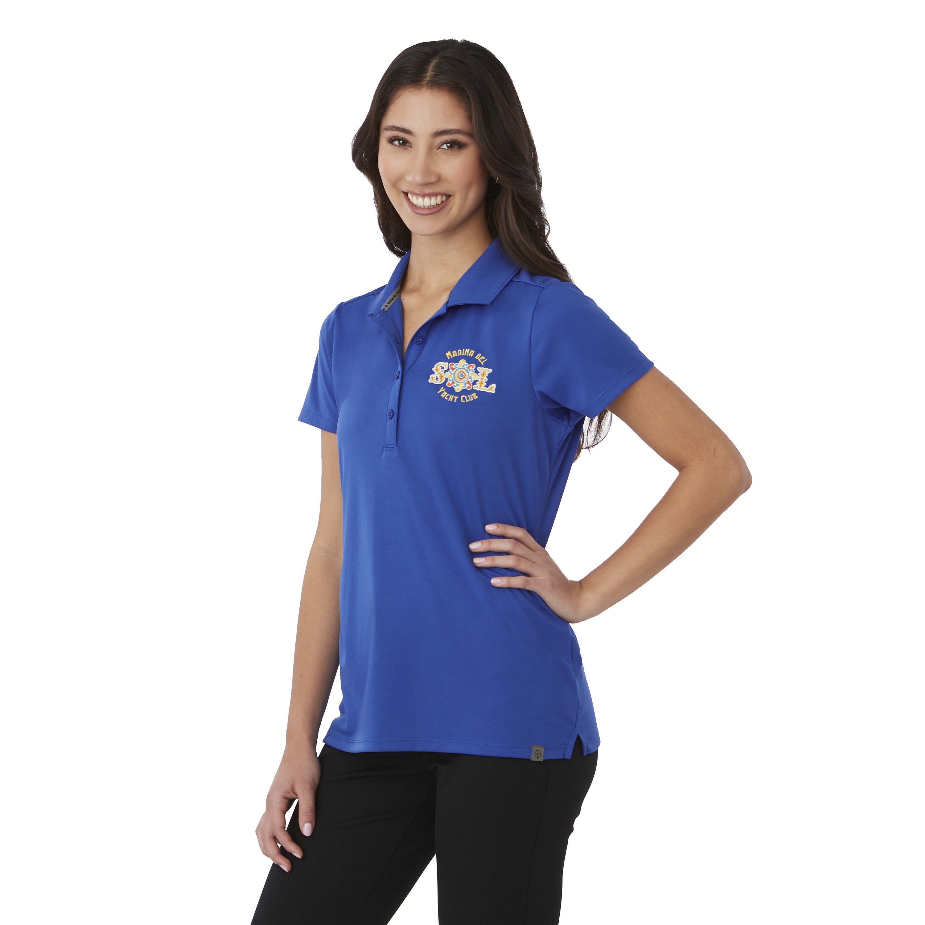 Picture of Women's EVANS Eco Short Sleeve Performance Polo