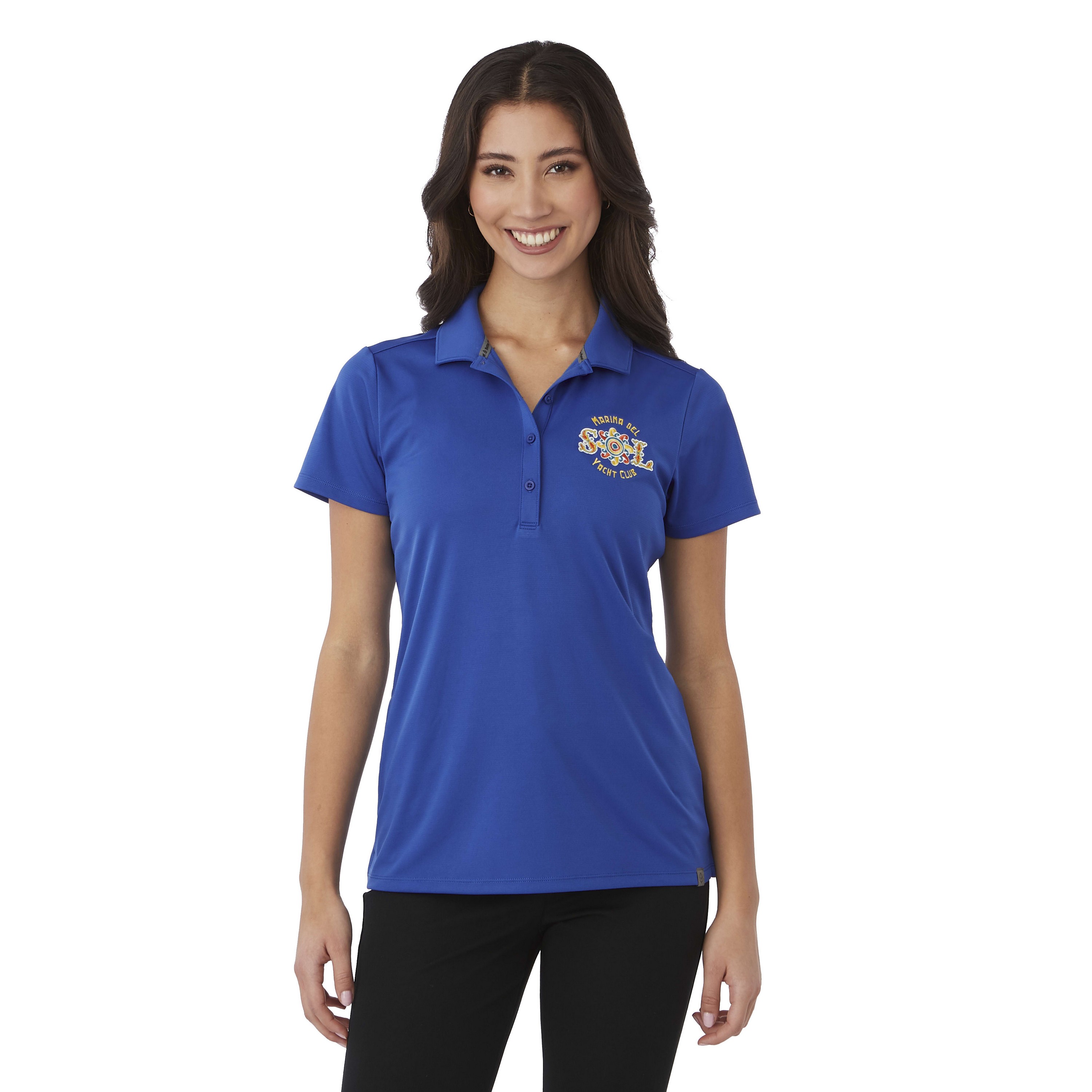 Picture of Women's EVANS Eco Short Sleeve Performance Polo